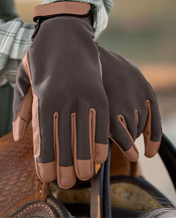 Gants d'quitation western