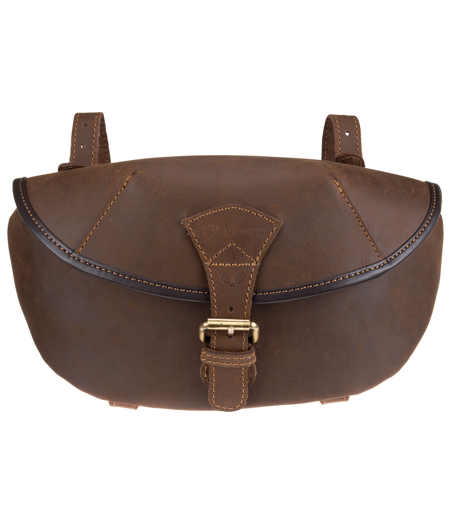 Sacoche de selle en cuir vritable  Himalaya