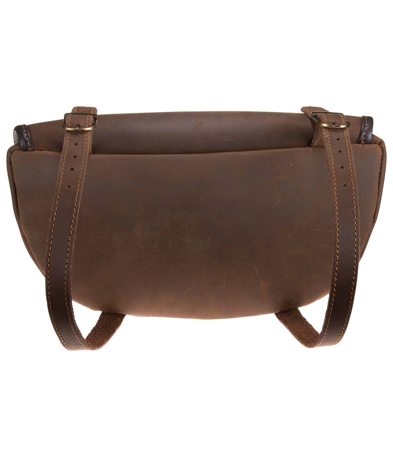 Sacoche de selle en cuir vritable  Himalaya