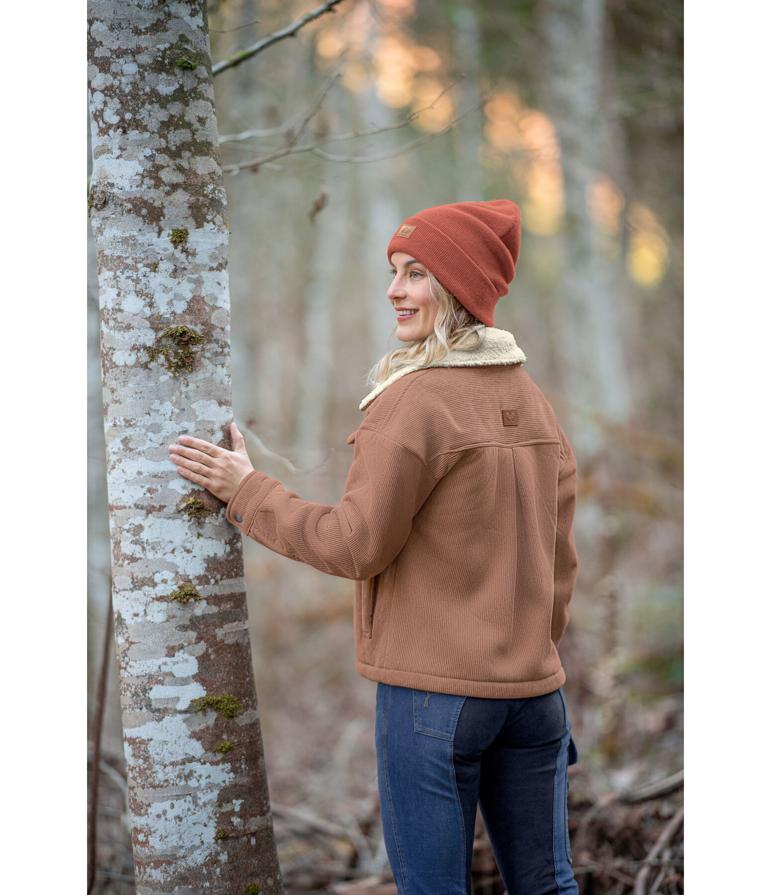 Veste d'hiver en velours ctel  Red Rocks