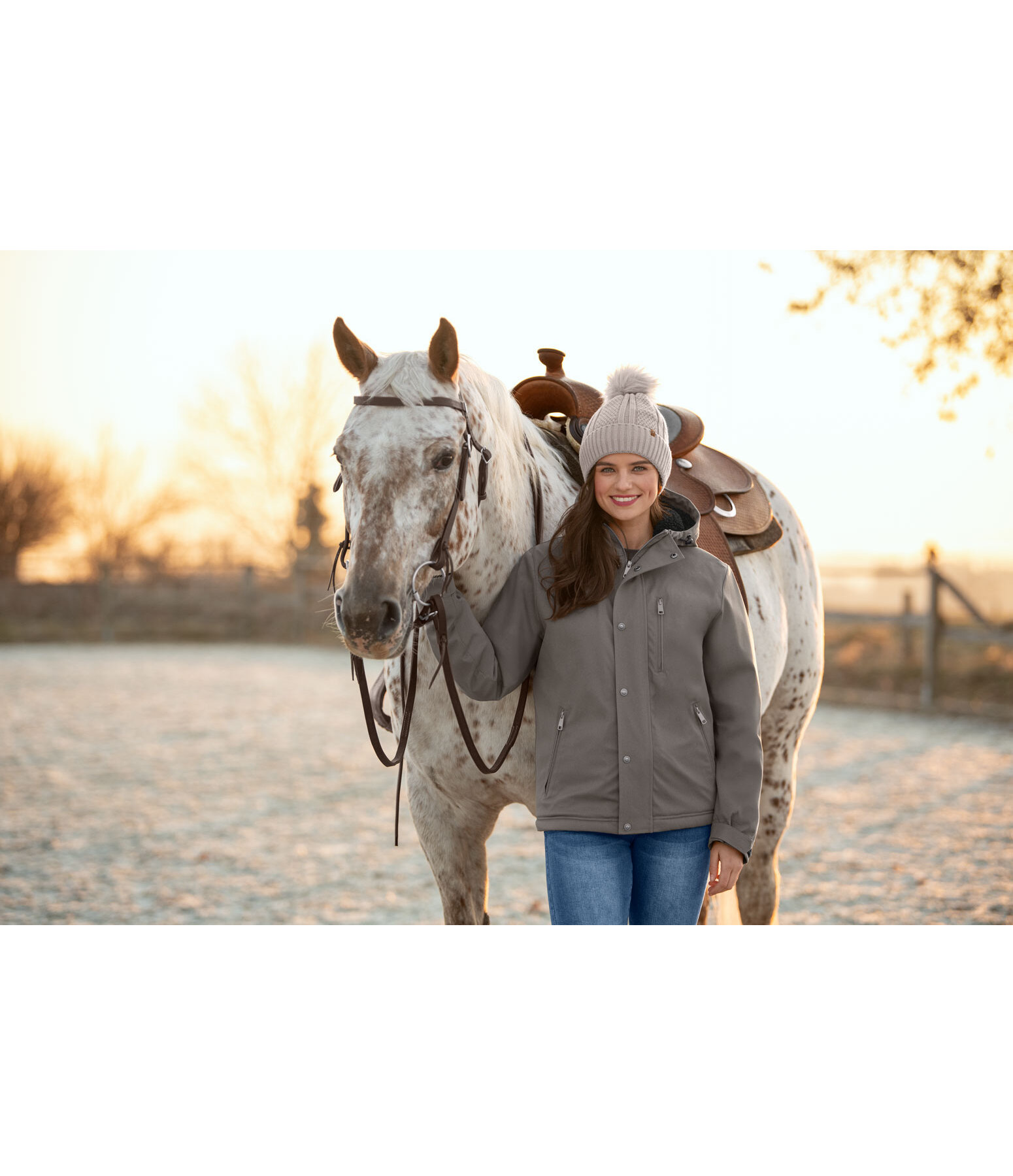 Veste d'quitation d'hiver unisexe  Peyton