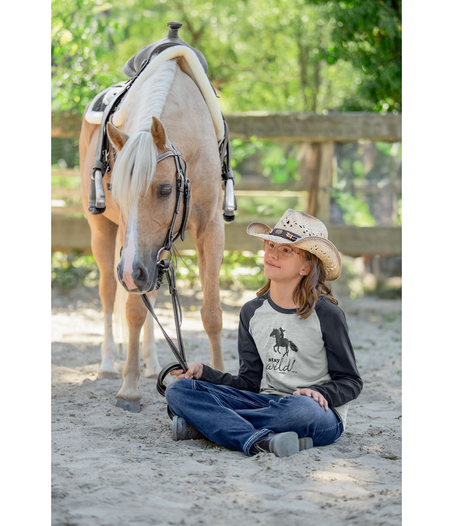 T-shirt � manches longues enfant  Emily