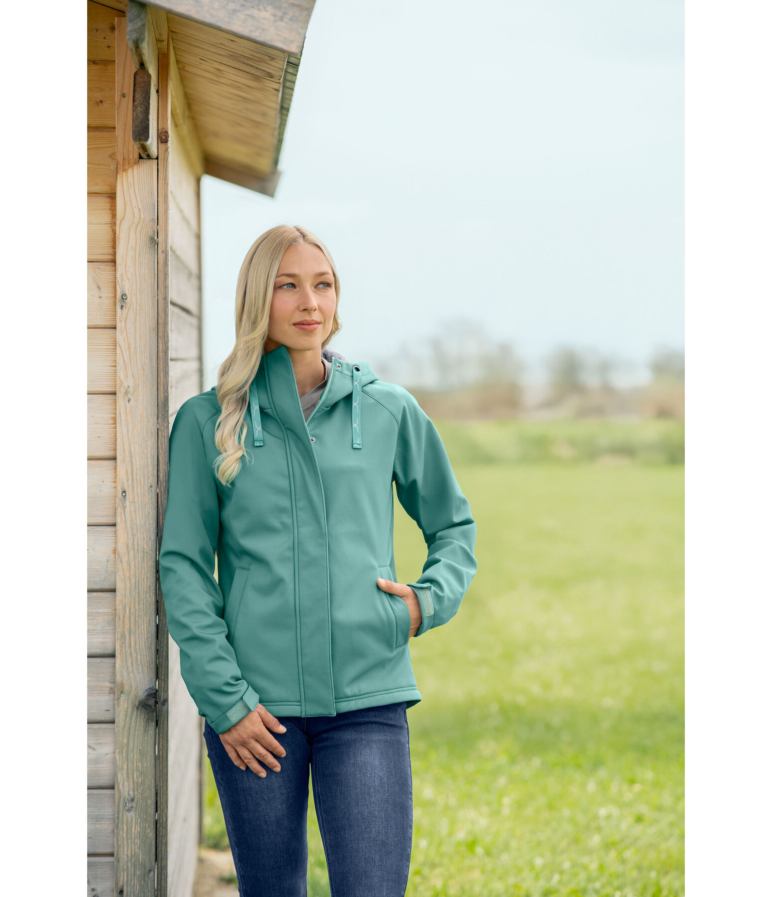 Veste softshell � capuche  Sutton