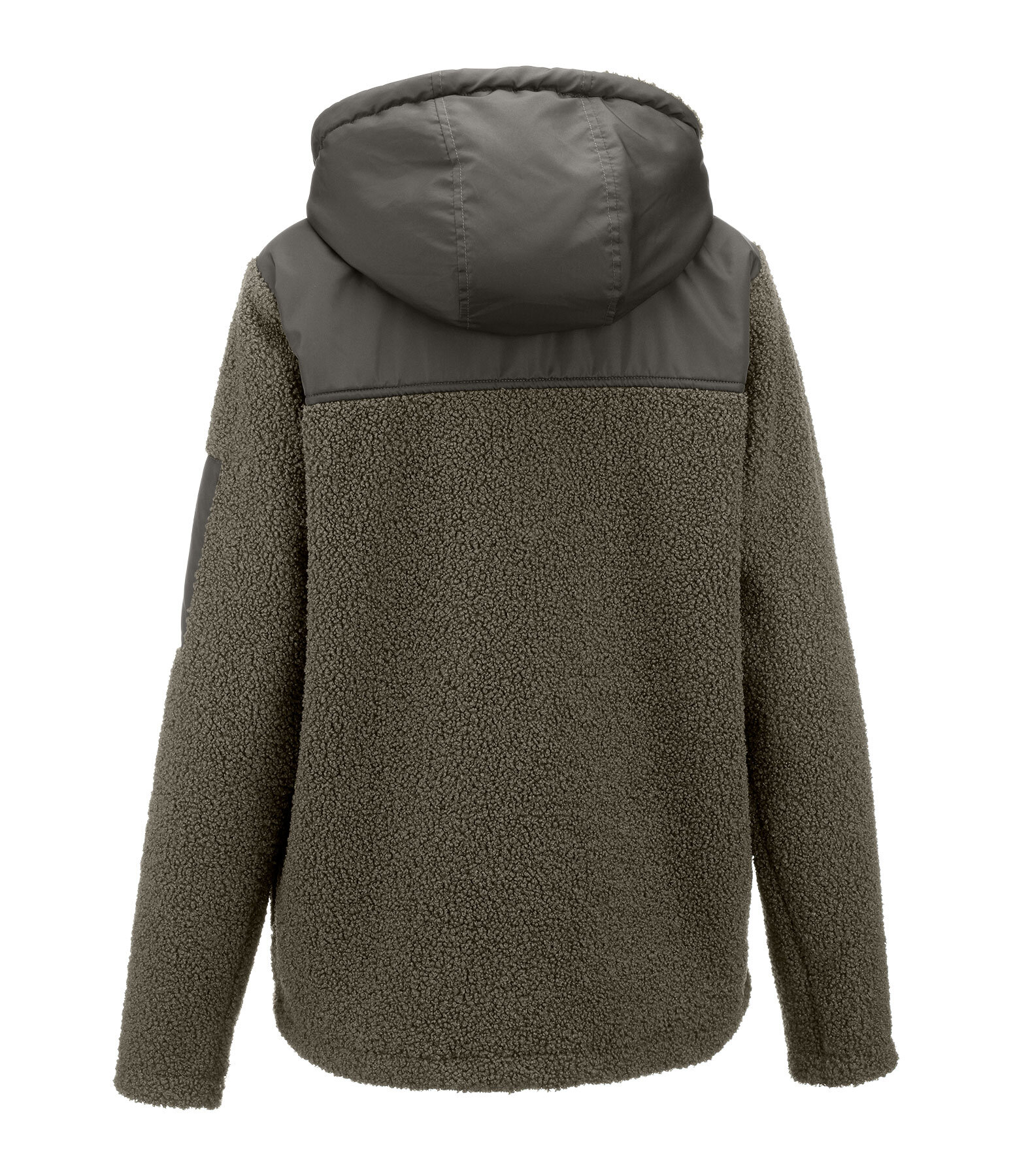 Veste bi-mati�re en polaire Teddy  Chayton