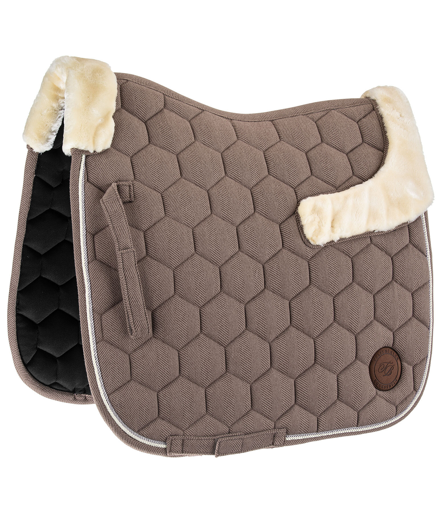Tapis de selle avec polaire Teddy  Knitted Collection