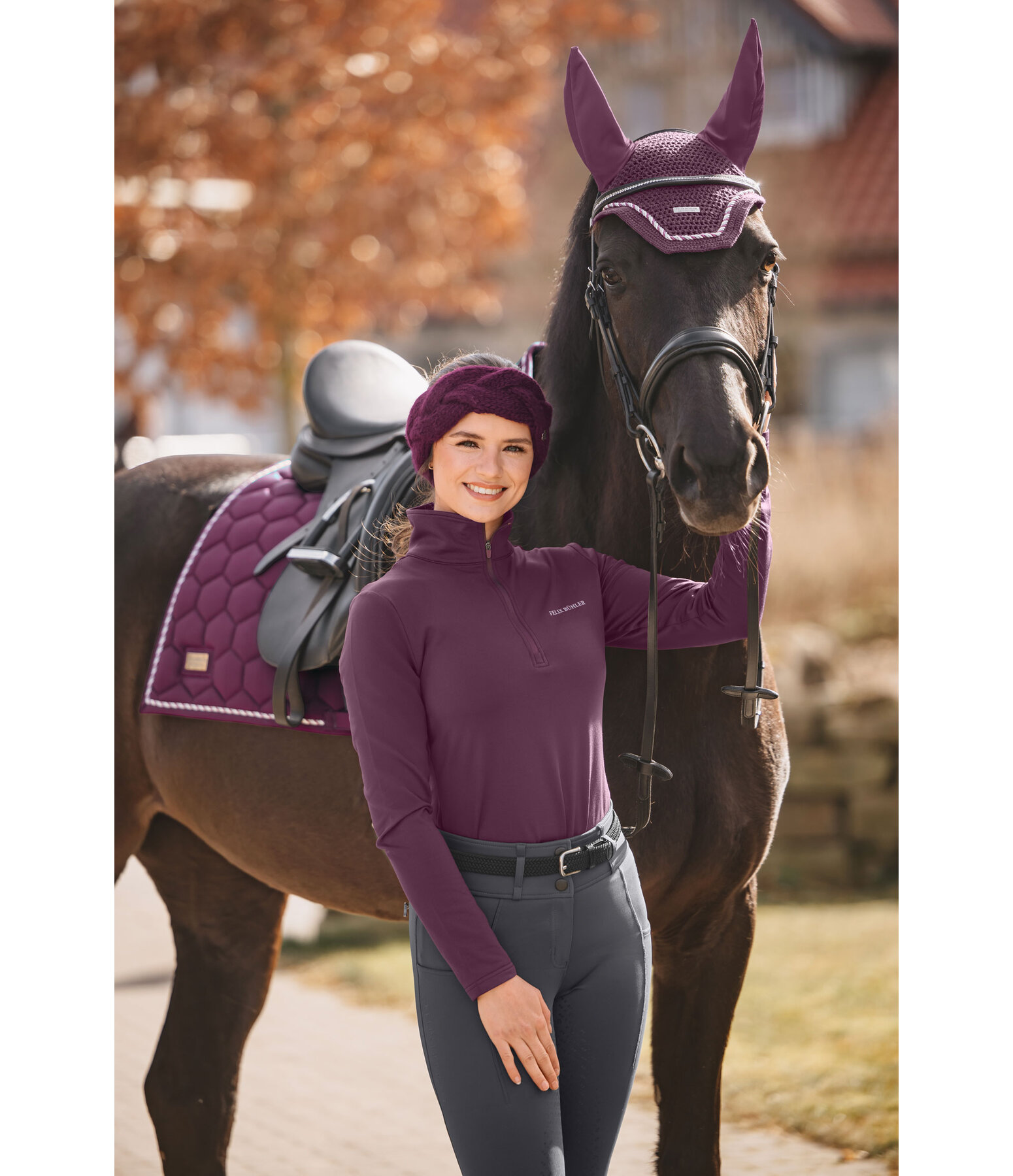 Tapis de selle  Sophistication sans passants de contre-sanglons