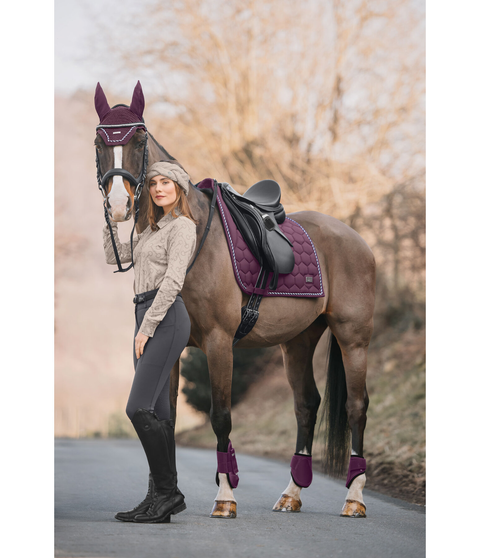 Tapis de selle  Sophistication sans passants de contre-sanglons