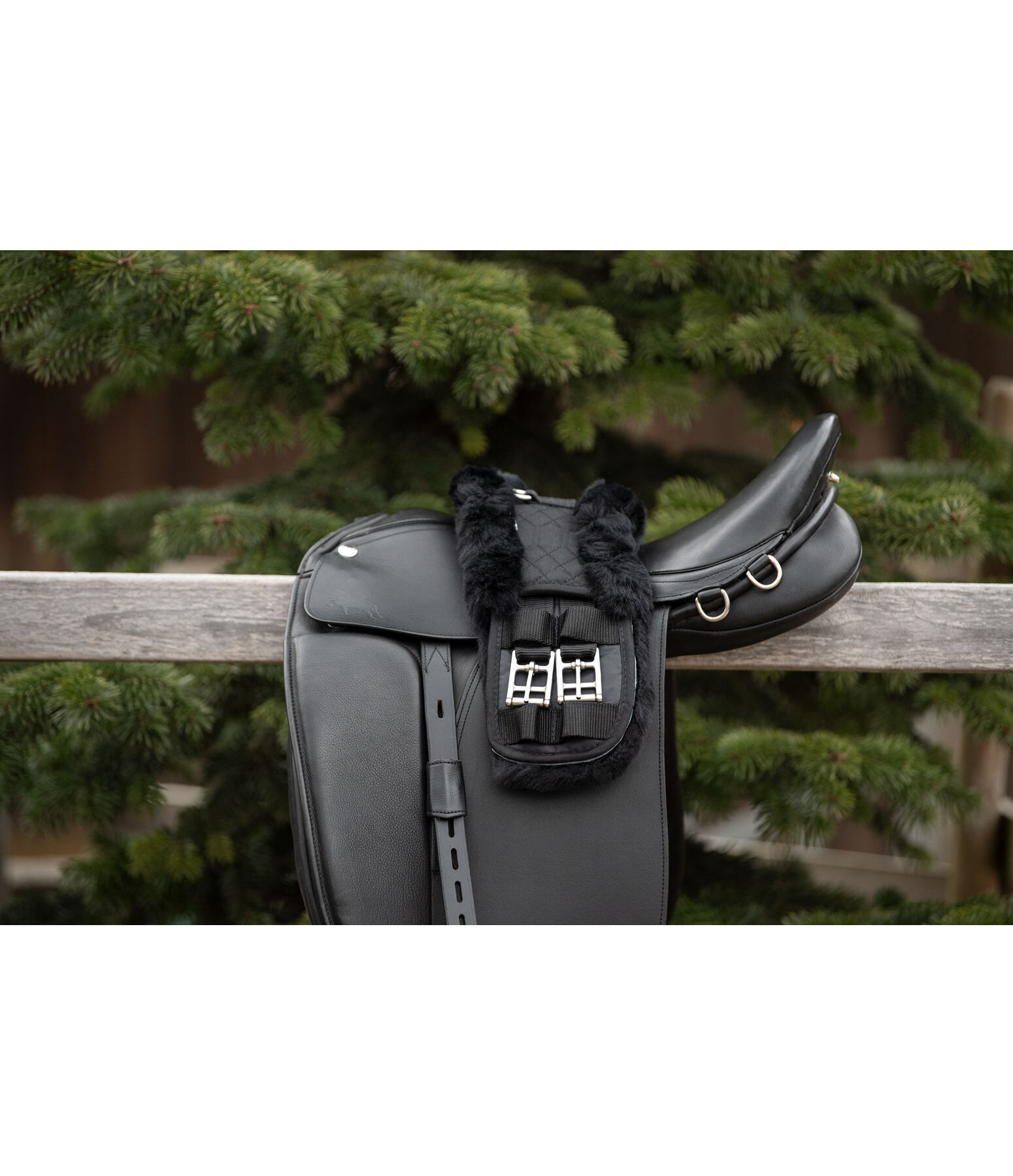 Sangle pour islandais en vritable fourrure d'agneau  Spk