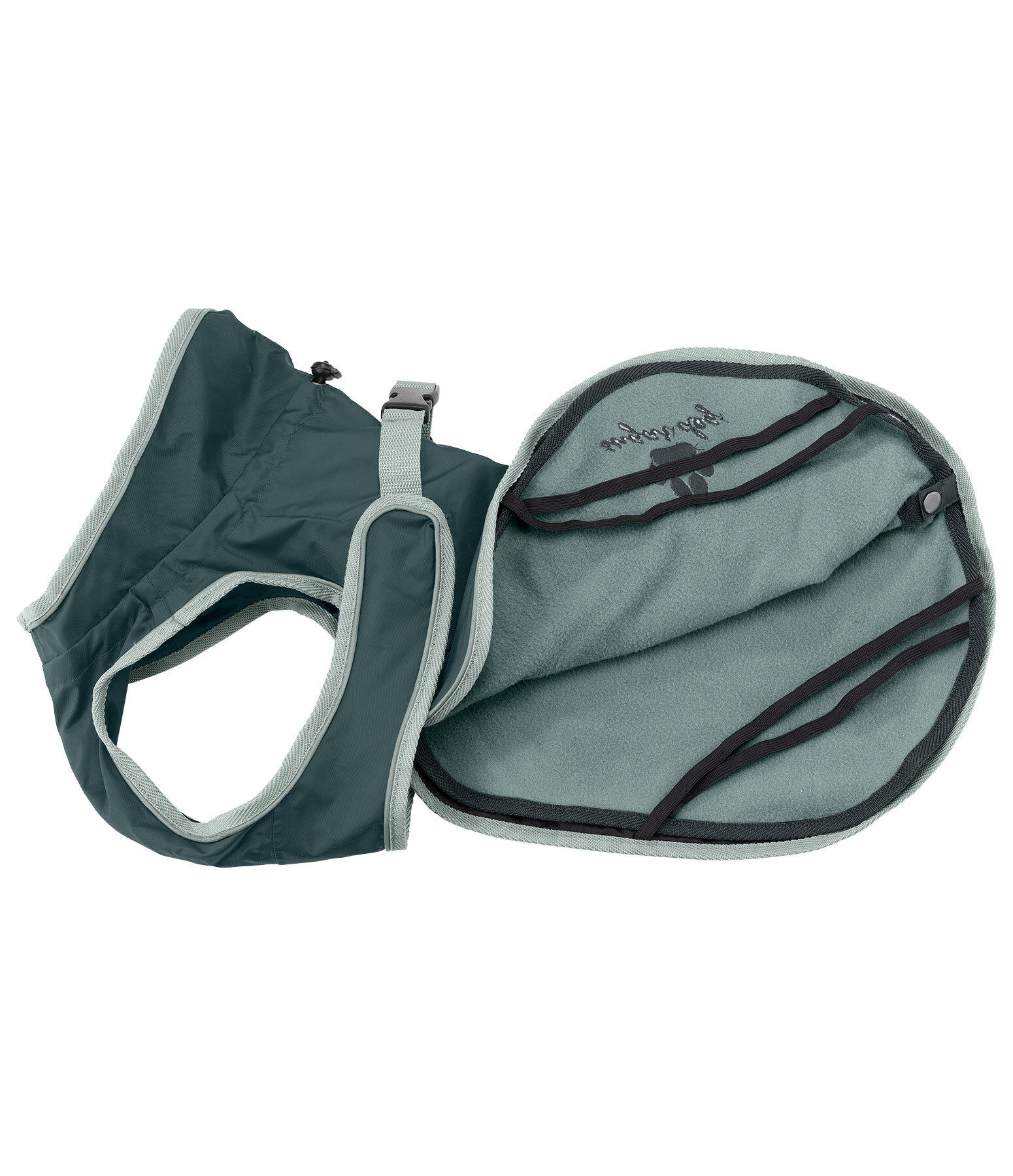 Manteau de pluie pour chien  Eldoro II avec doublure intrieure en polaire, 0g