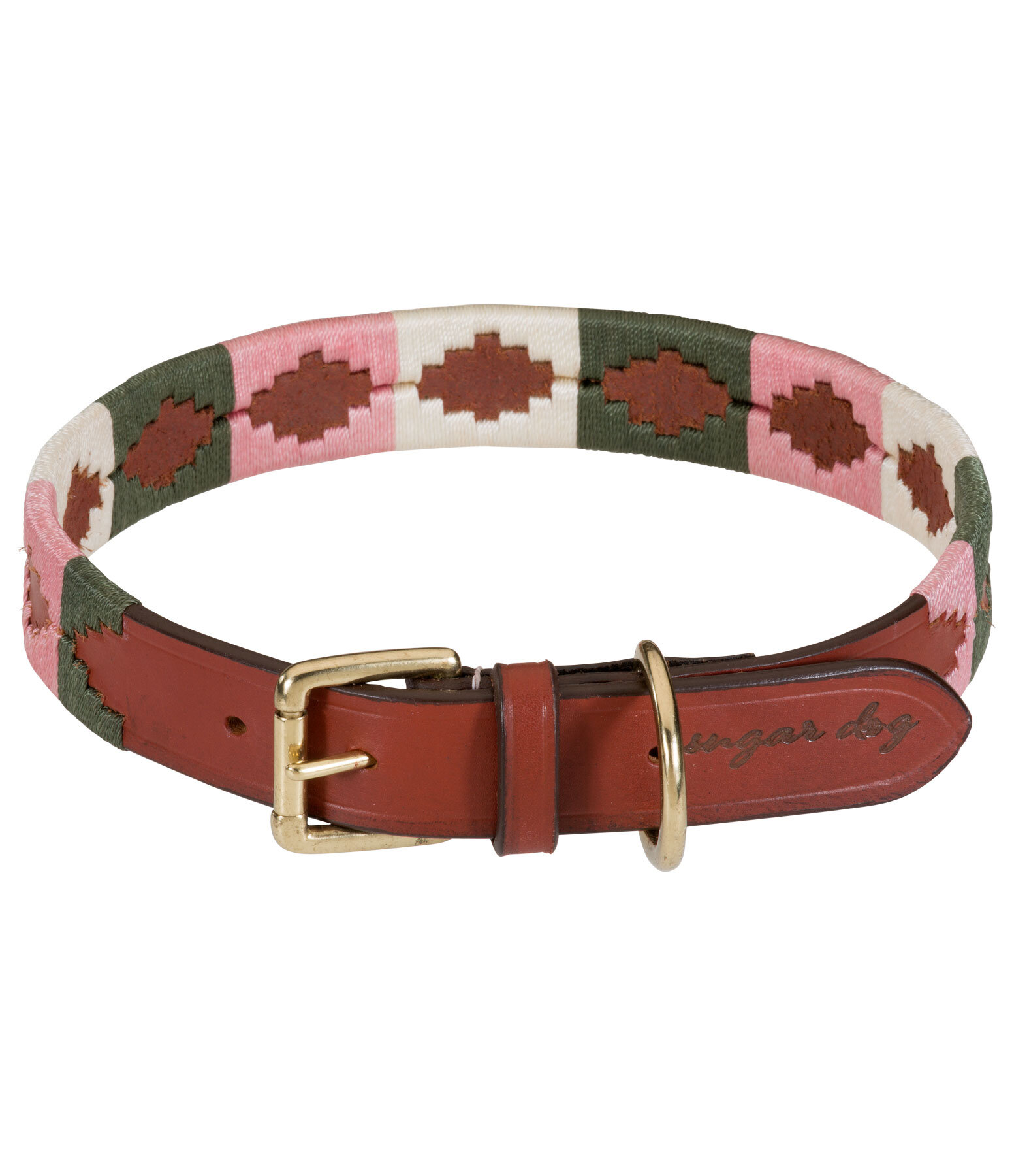 Set Collier Et Laisse En Cuir Pour Chiens Polo Sports