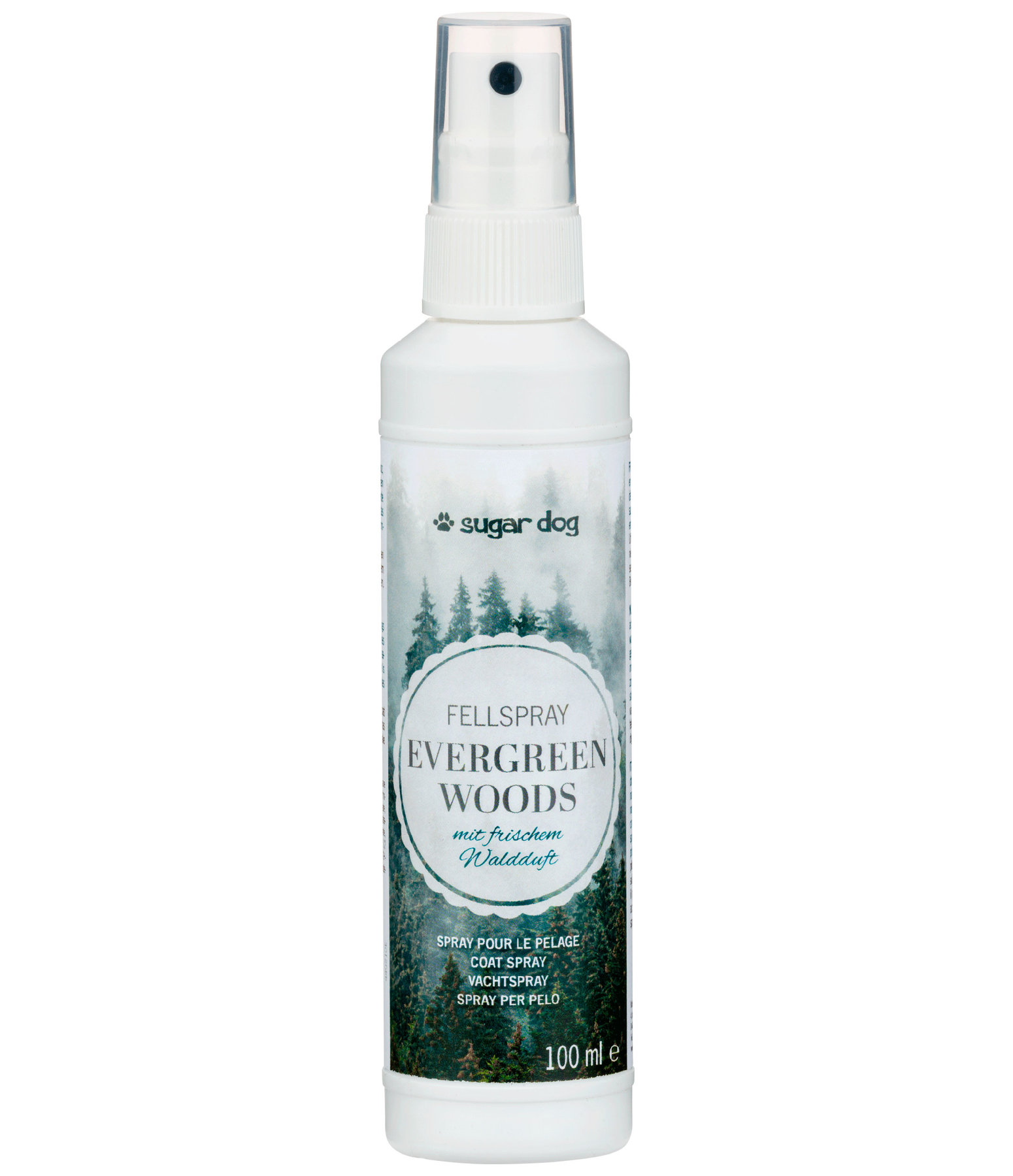 Spray pour chiens pour le pelage  Evergreen Woods