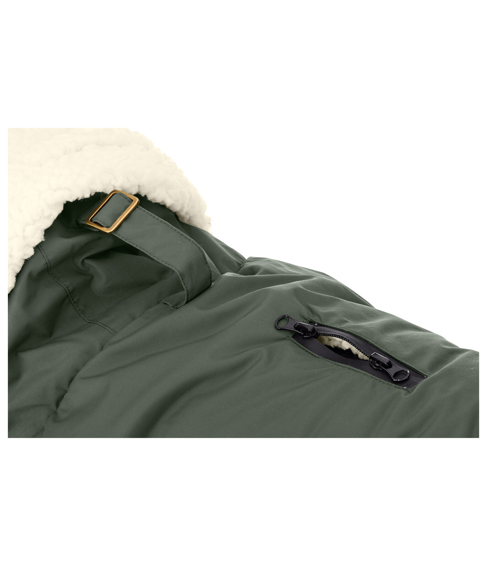 Manteau de pluie pour chiens avec doublure sherpa  Wilbur, 60 g