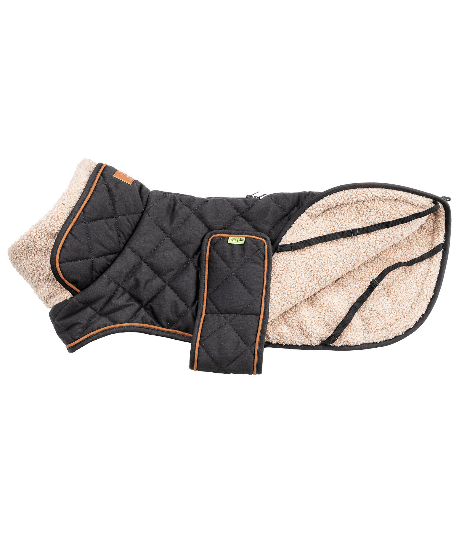 Manteau matelass� pour chien avec doublure en polaire Teddy  Holly
