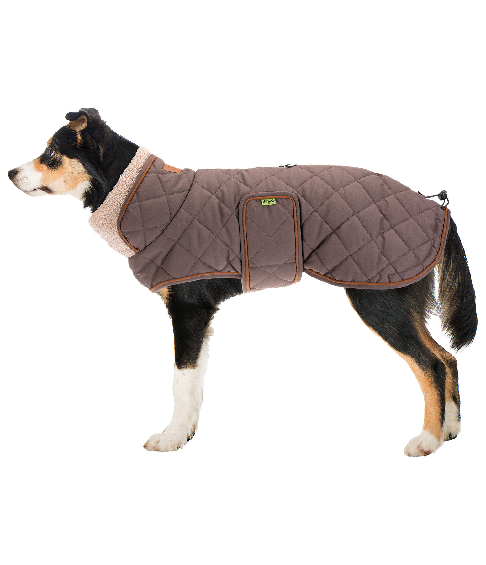 Manteau matelass� pour chien avec doublure en polaire Teddy  Holly