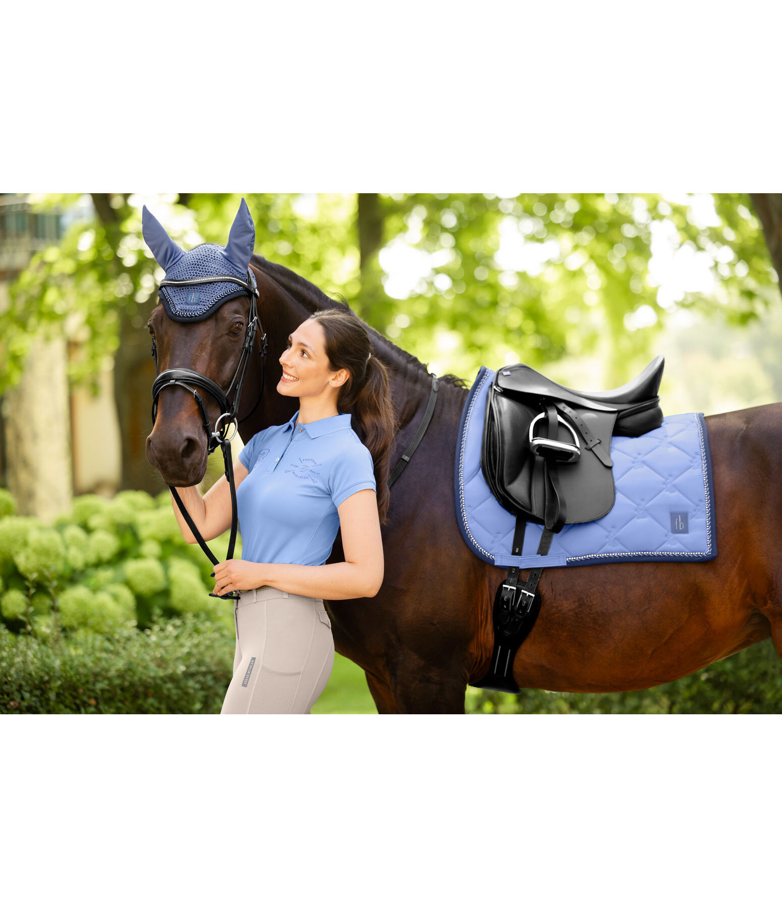 Bonnet anti-mouches en maille crochet�e  Twotone & Crystal