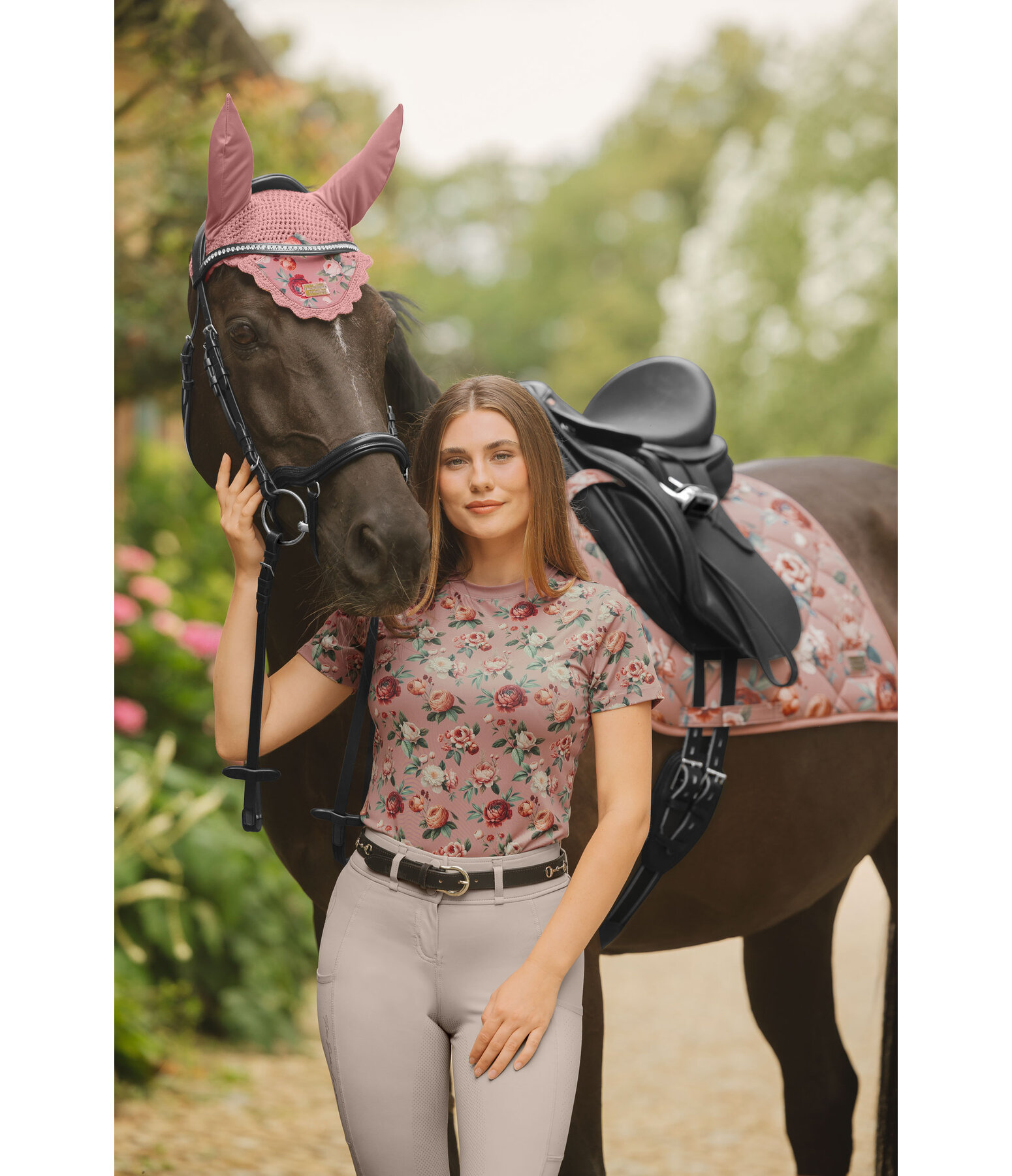 Bonnet anti-mouches  Flowers