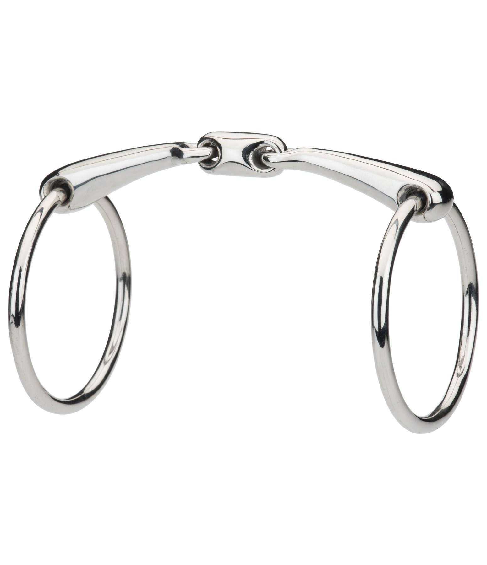 Mors Cheval Inox à Anneaux Détachables – Anti-Morsure, Confortable, 125 Mm – Équitation