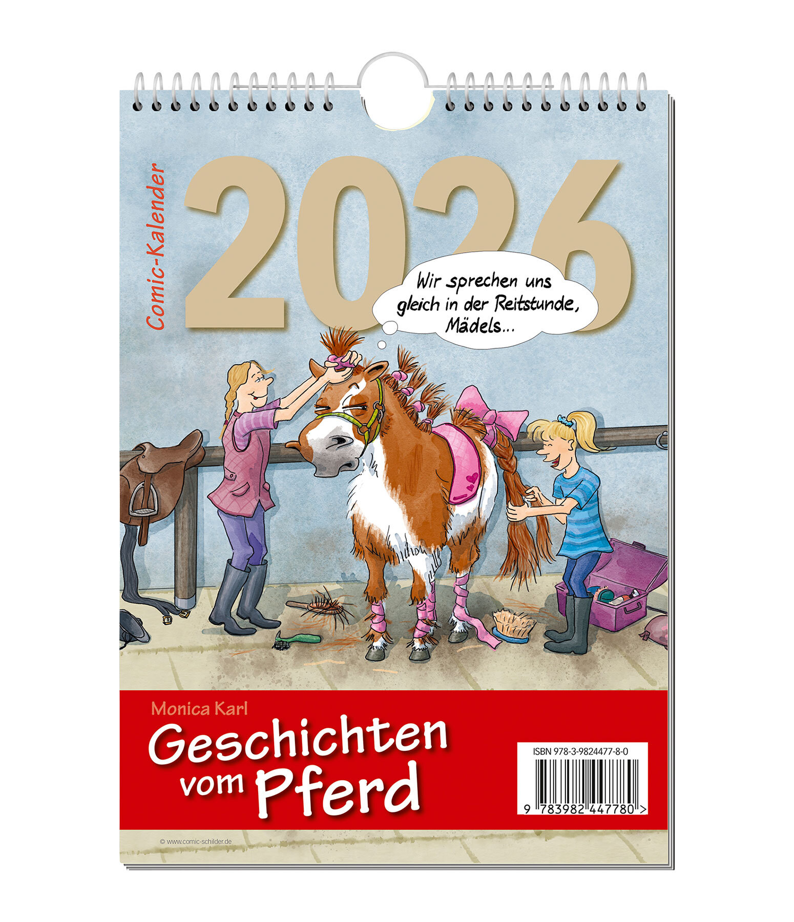 Geschichten vom Pferd - Comic Kalender 2026