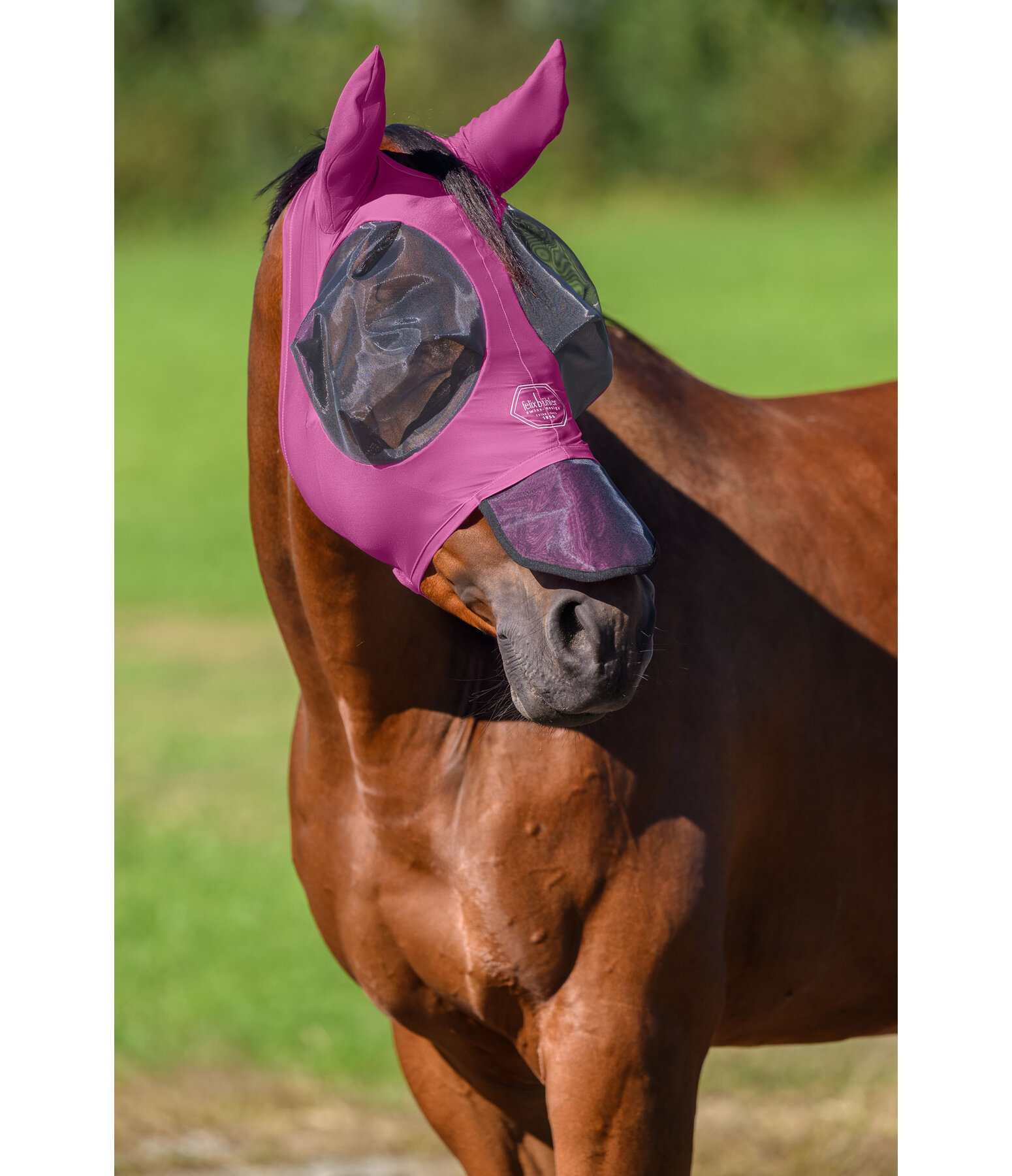 Masque anti-mouches avec prot�ge-naseaux anti-UV  Stretch Comfort