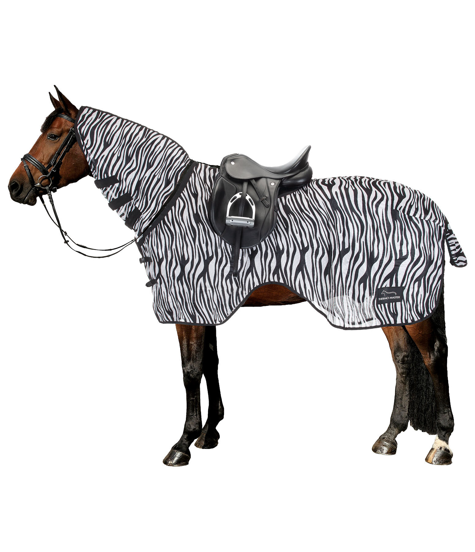 Couvre-reins anti-mouches  Zebra