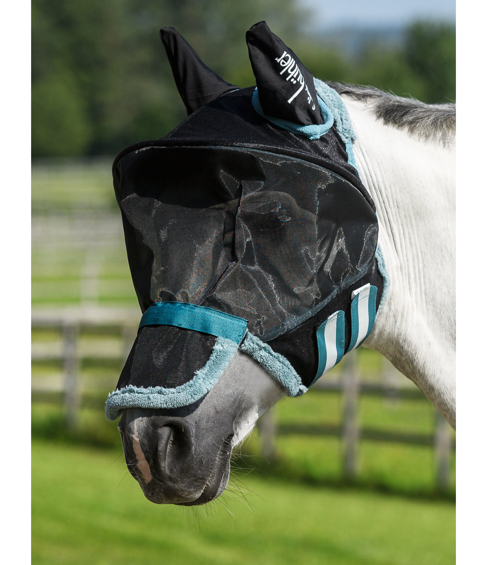 Masque antimouches UV 60+ FlyFree II Kramer Equitation Masque antimouches UV 60+ FlyFree II Kramer Equitation
