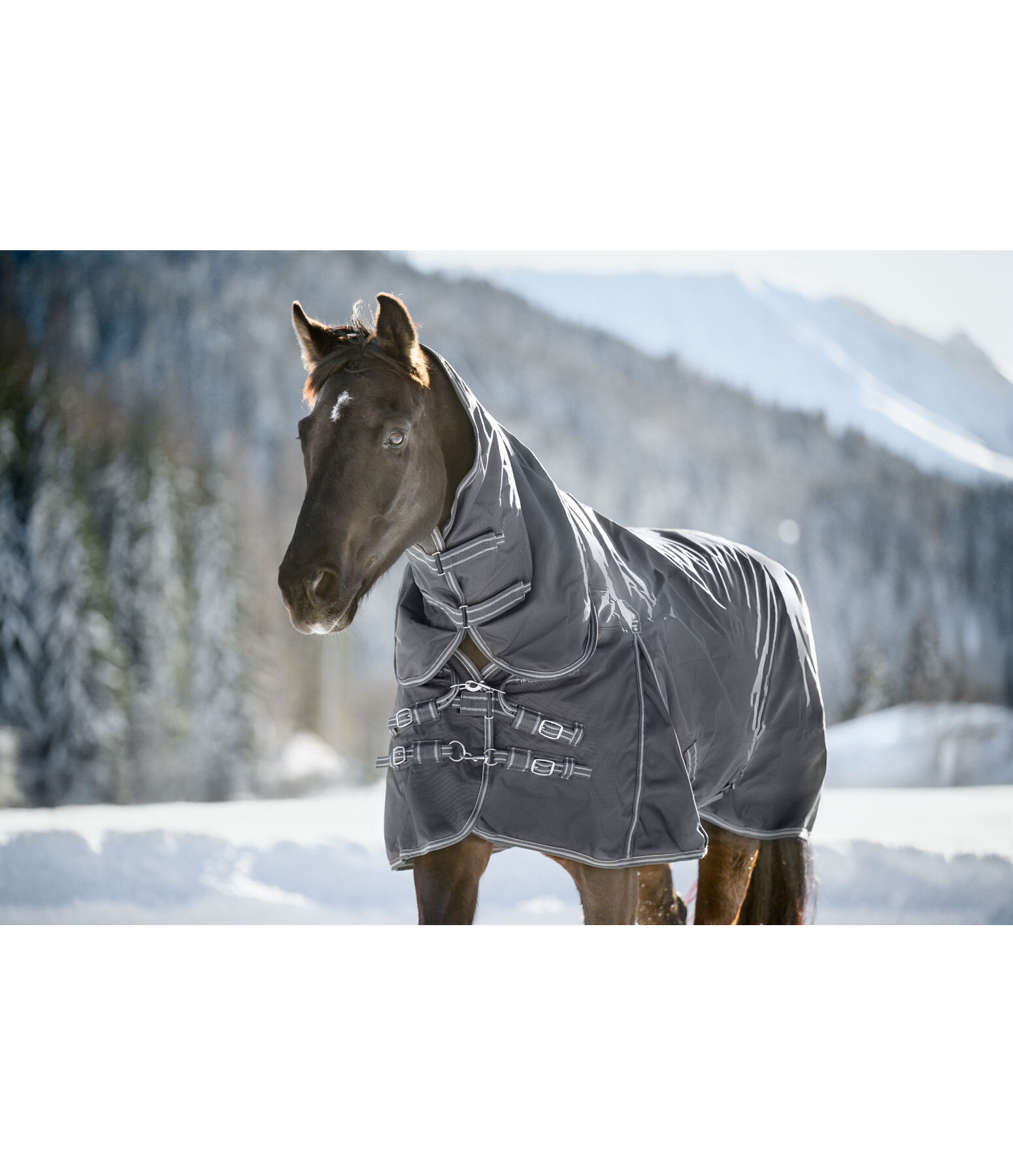 Couverture d'ext�rieur avec couvre-cou int�gr�  Perfect Fit Nylon PRO, 50g