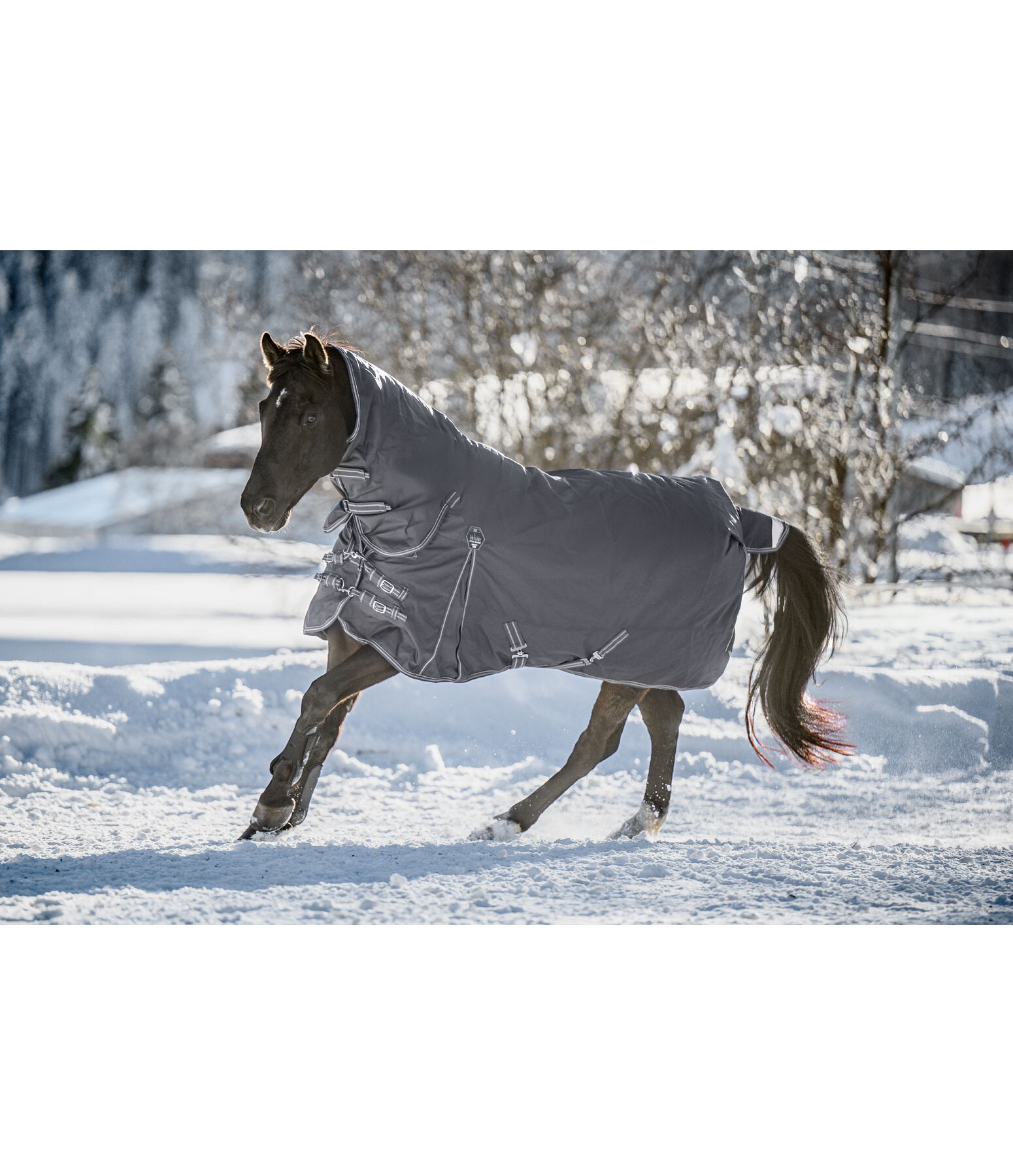 Couverture d'ext�rieur avec couvre-cou int�gr�  Perfect Fit Nylon PRO, 50g