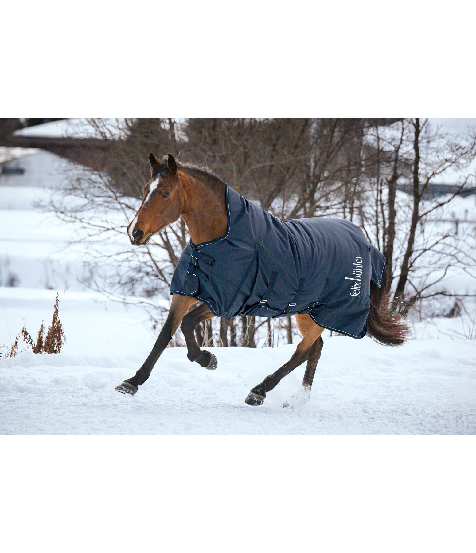 Couverture d'ext�rieur Highneck avec rabat ventral  Rain Shield II, 50 g