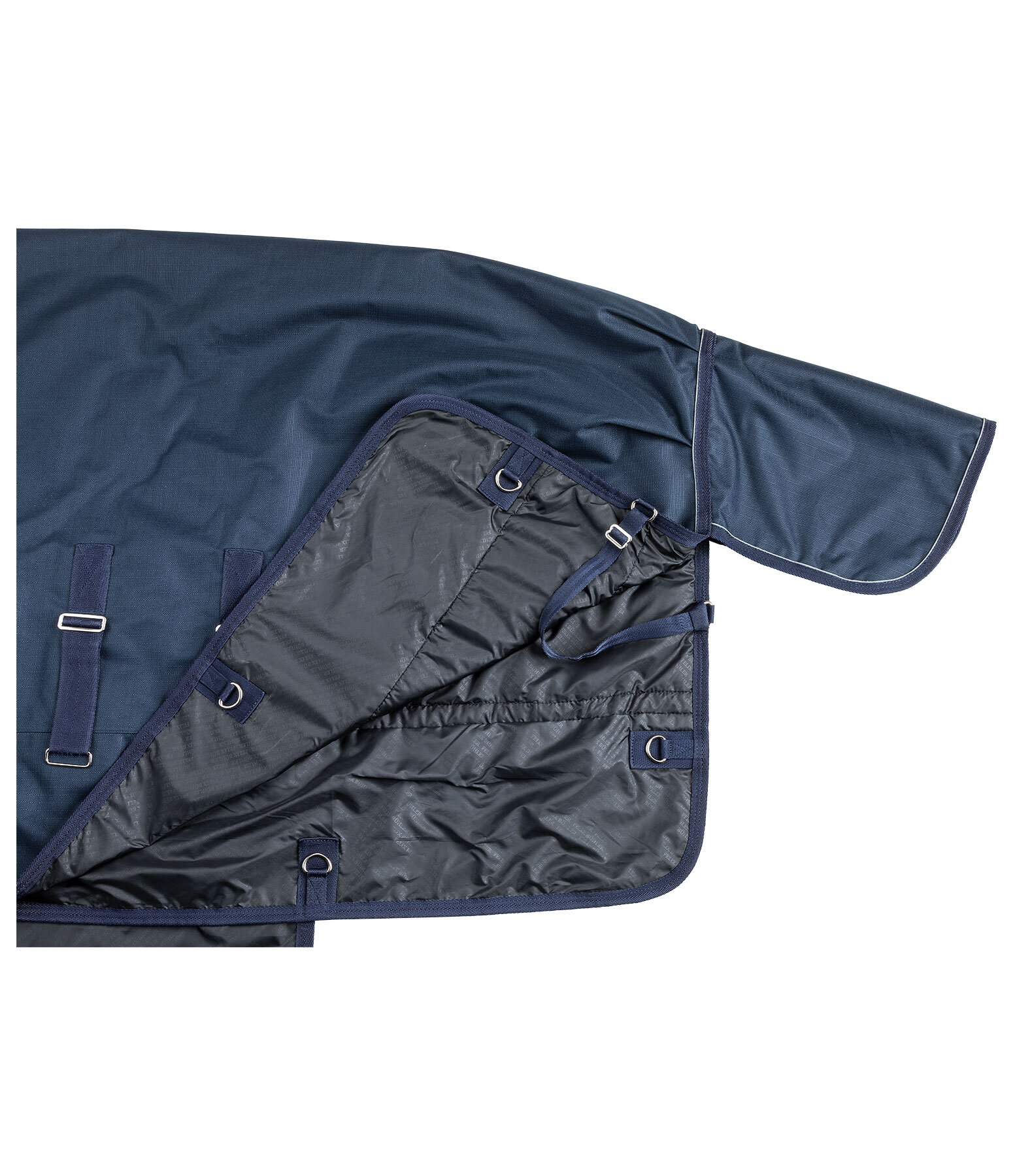 Couverture d'ext�rieur Highneck avec rabat ventral  Rain Shield, 200 g