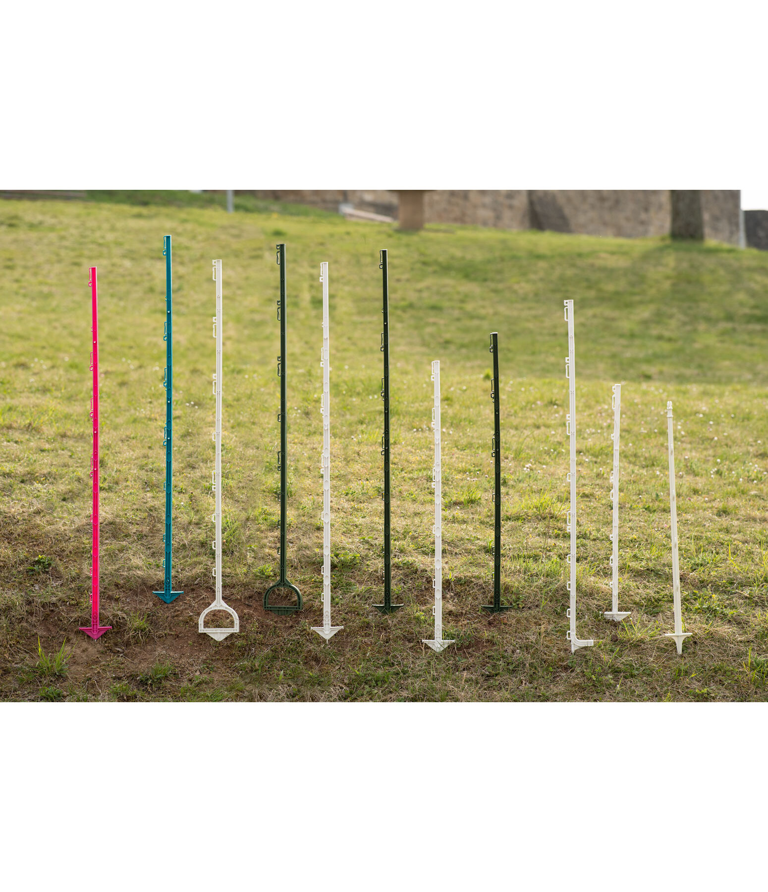 Piquets en plastique pour chevaux