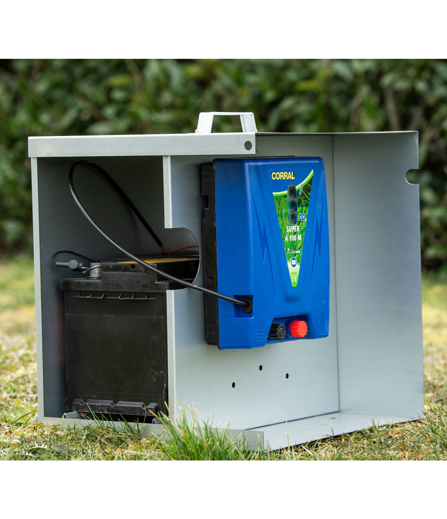 Botier en mtal pour batterie