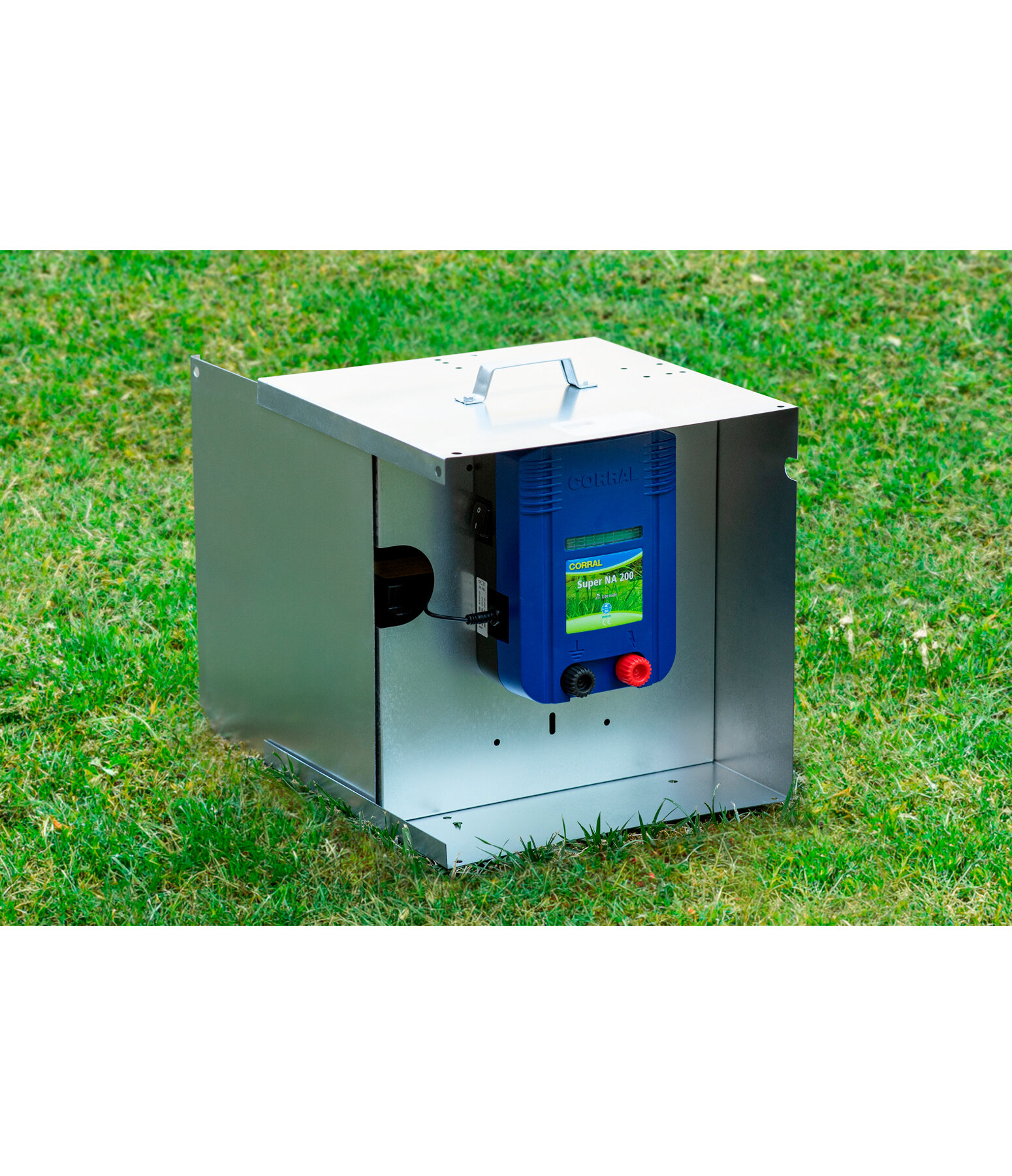 Botier en mtal pour batterie