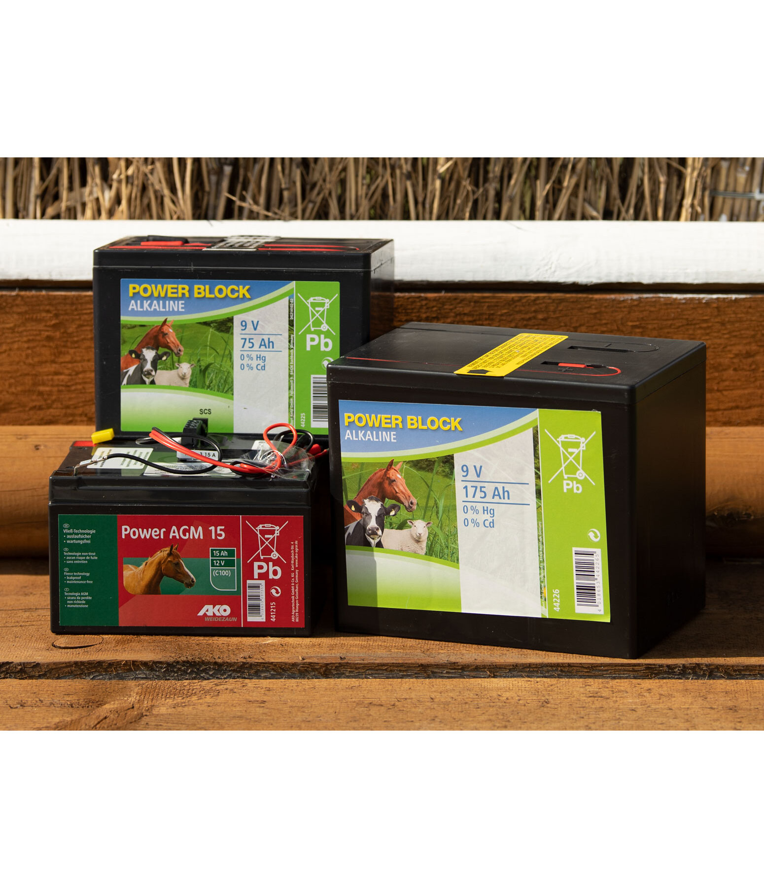 Batterie alcaline 9 V 75 Ah