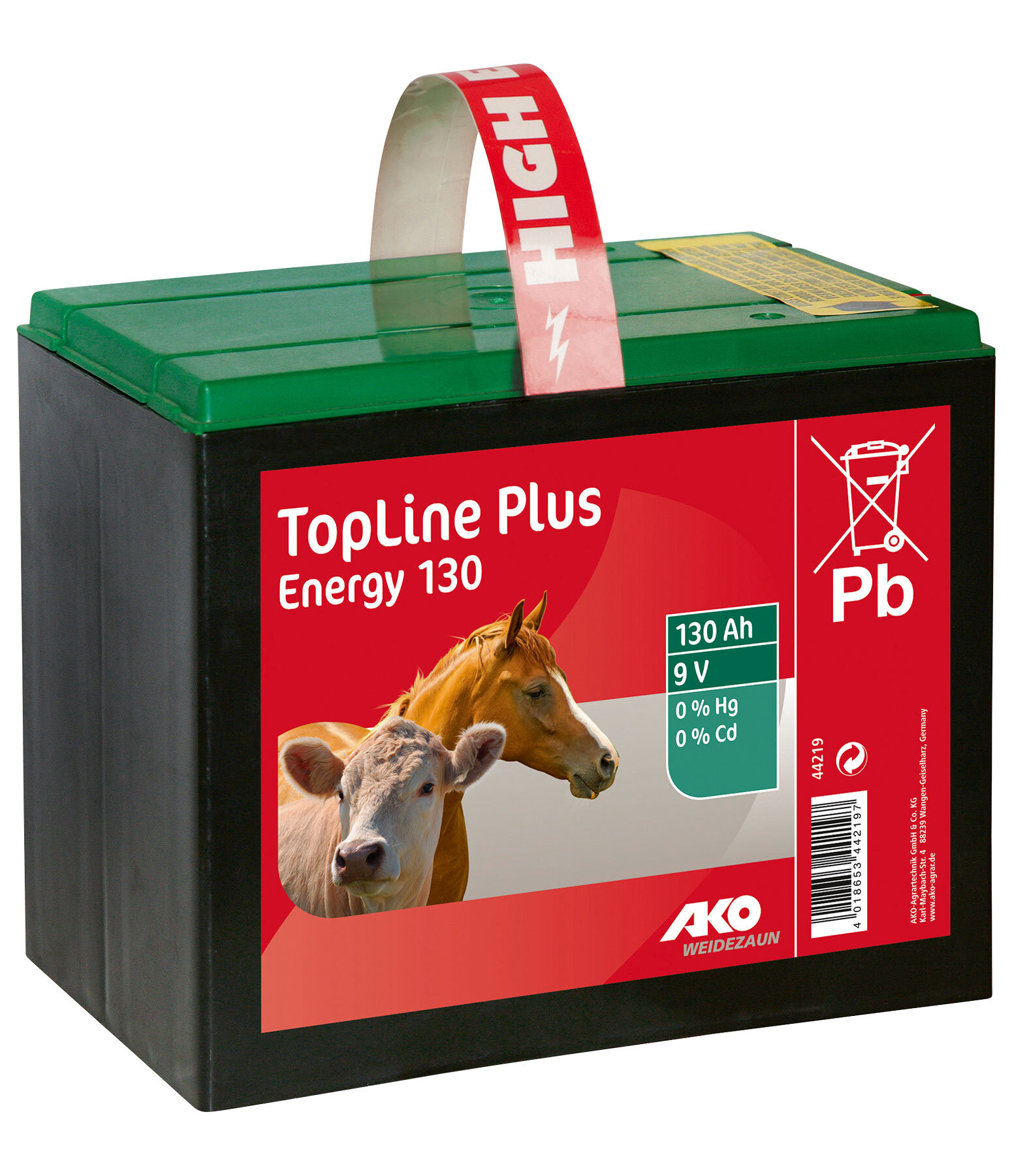 Pile TopLine Plus energy  9 V 130 Ah