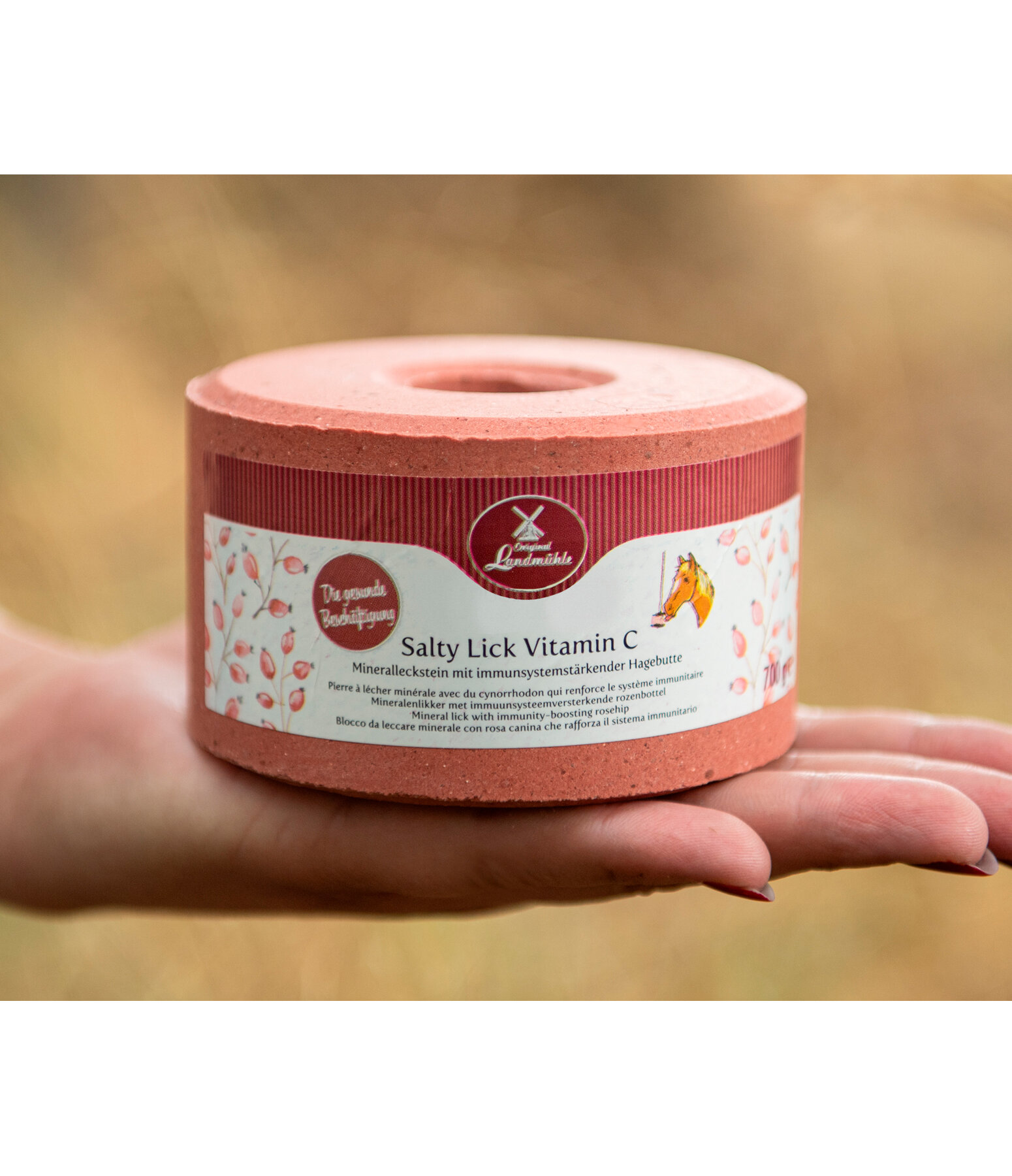 Imima Mineral Lick Horse Starter Set With BIOTIN , ZINCOBLOCK, SUPERMAG, Mediterranean Set De Sel à Lécher Pour Chevaux, Moutons, Chèvres Et Gibier : 4 X 3 Kg