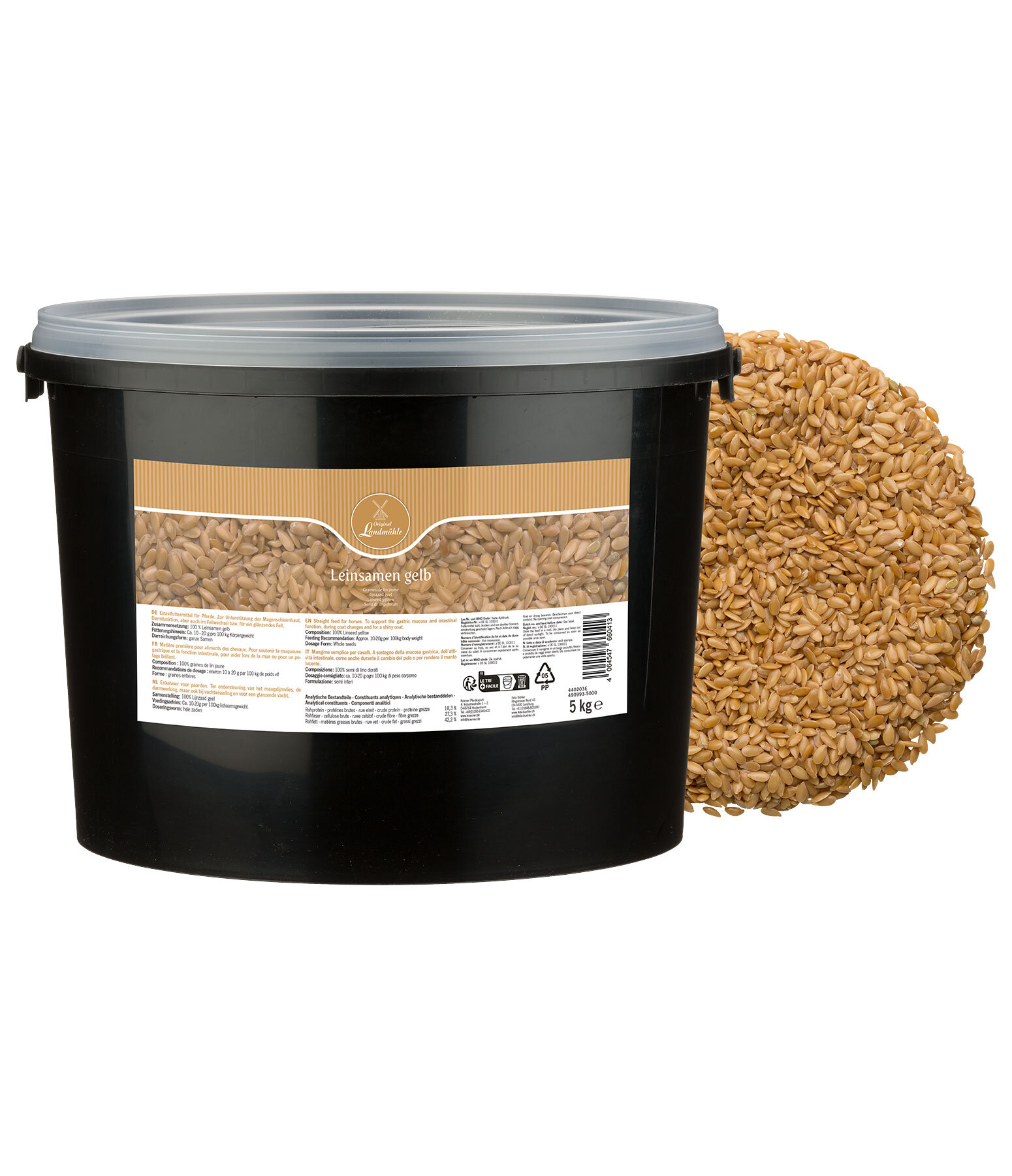 Graines de lin jaune