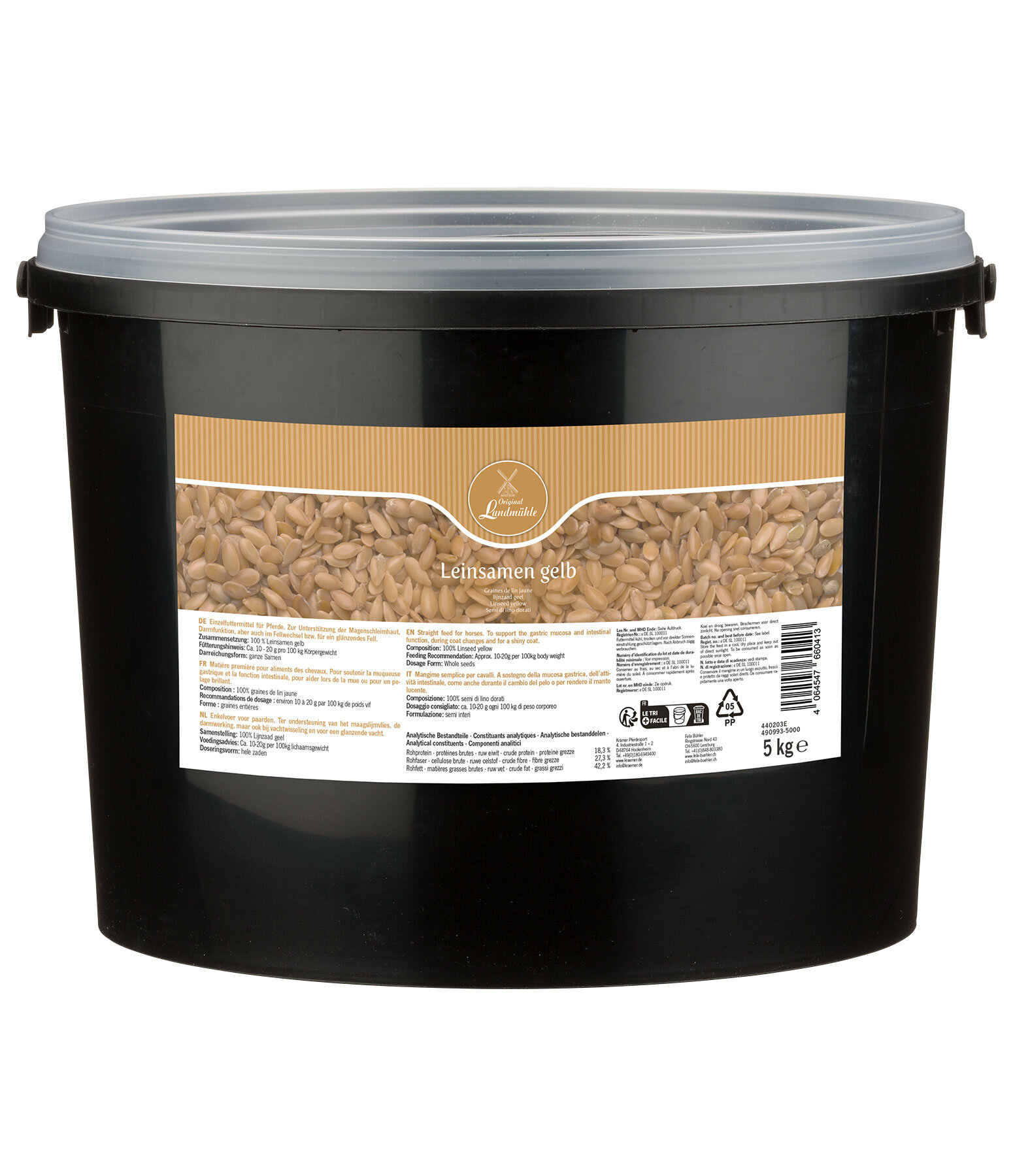 Graines de lin jaune