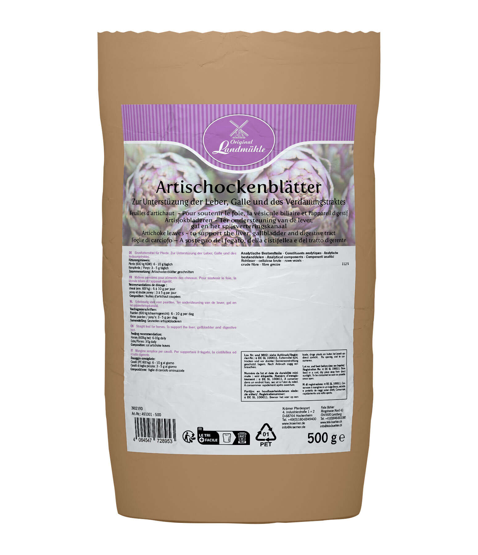 Feuilles d'artichaut