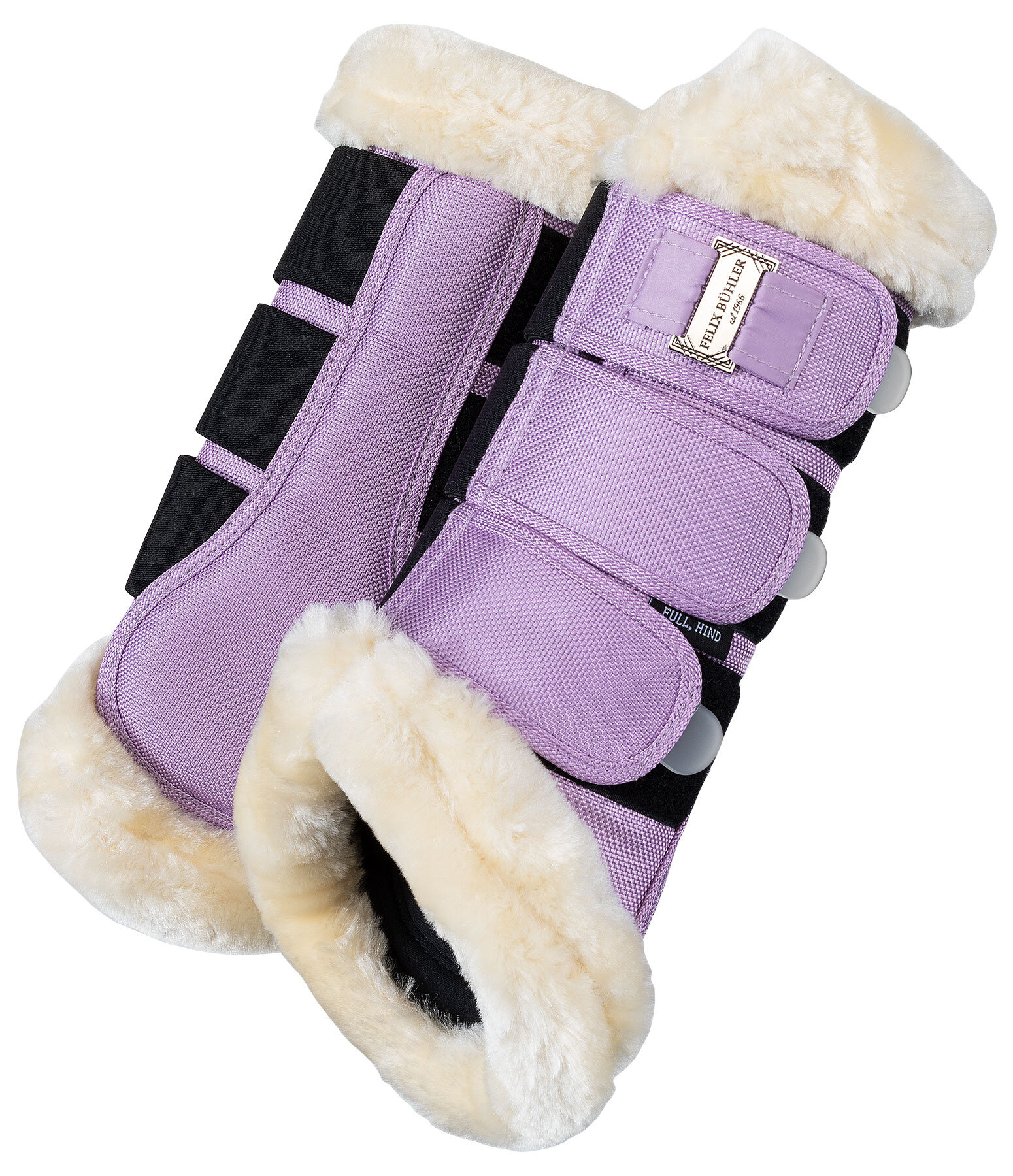 Gu�tres de dressage en polaire Teddy  Essential (post�rieurs)