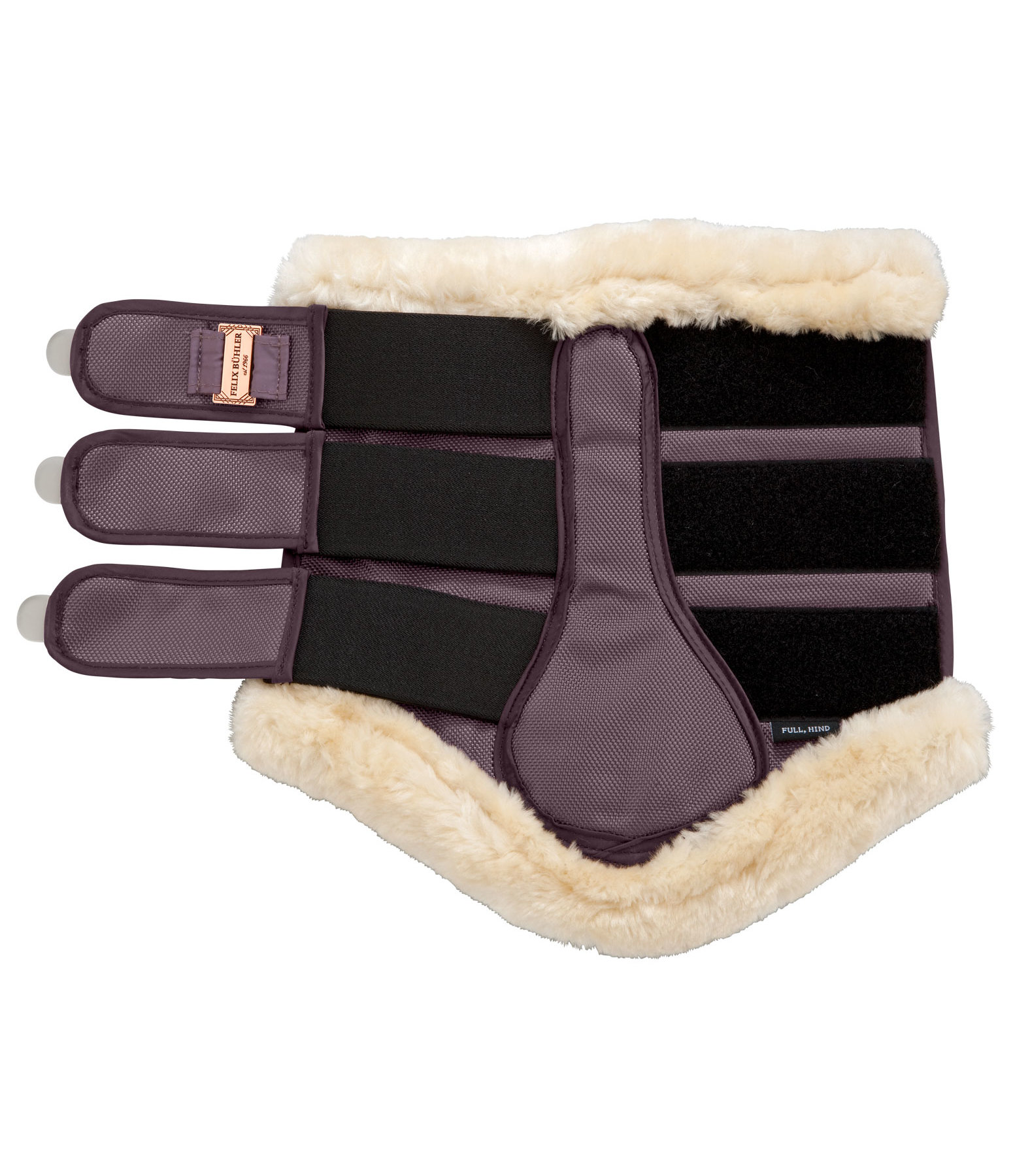 Gu�tres de dressage en polaire Teddy  Essential (post�rieurs)