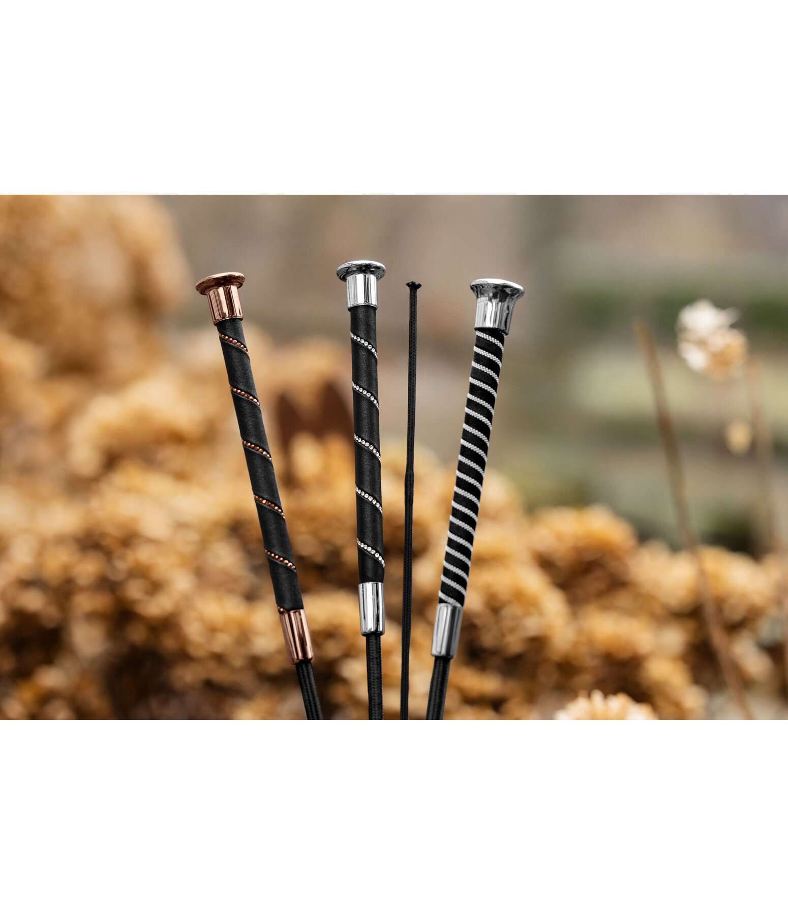 Cravache de dressage  Line Grip