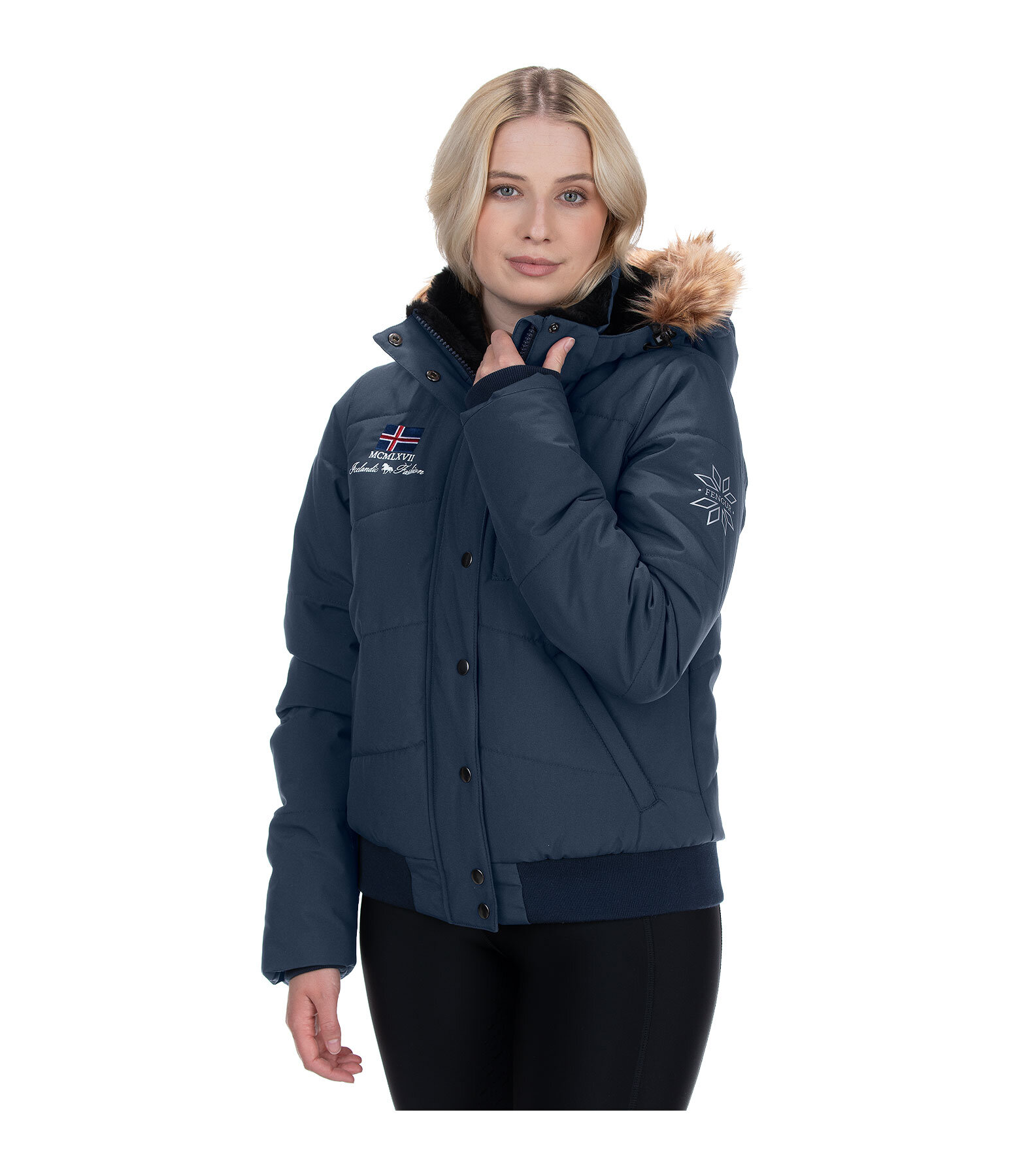 Veste d'quitation  capuche hiver  Elgur