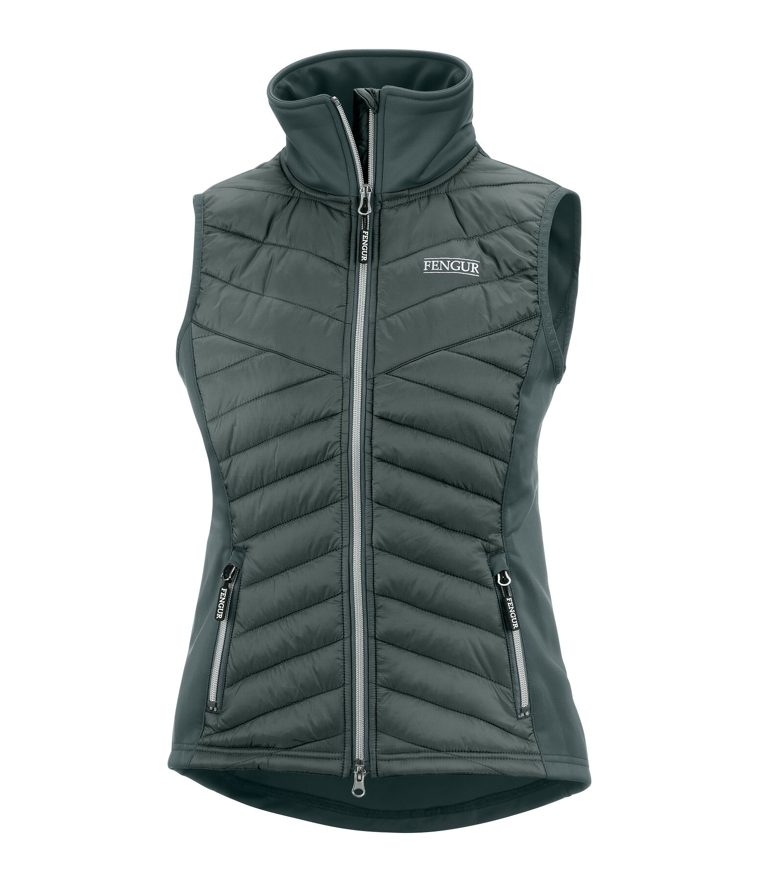 Gilet d'�quitation bi-mati�re   Fjola