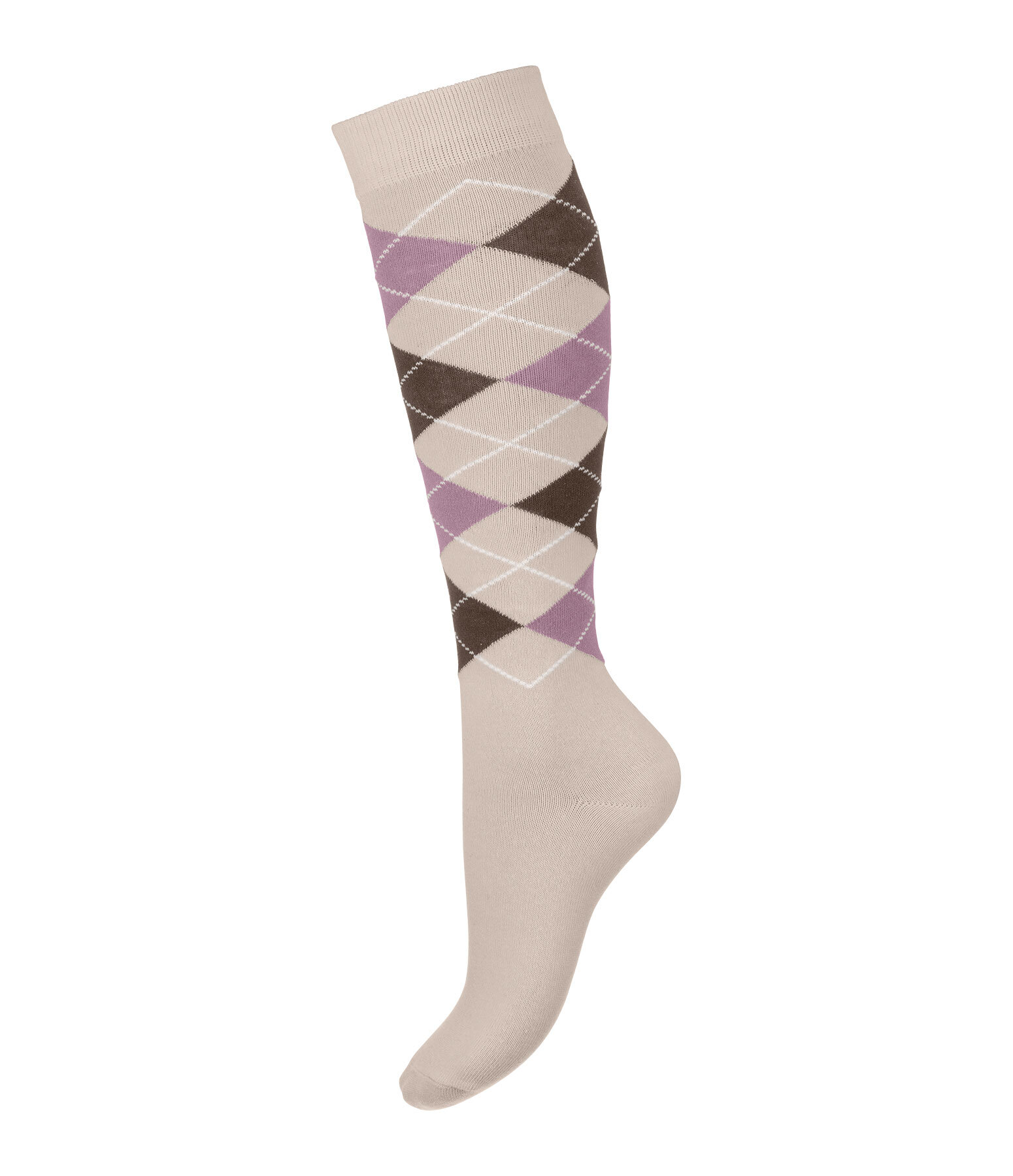 Chaussettes hautes � losanges  Argyle
