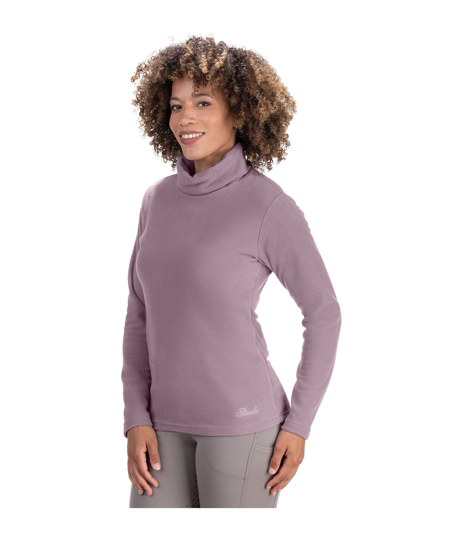 Pull � col roul� polaire  Thea