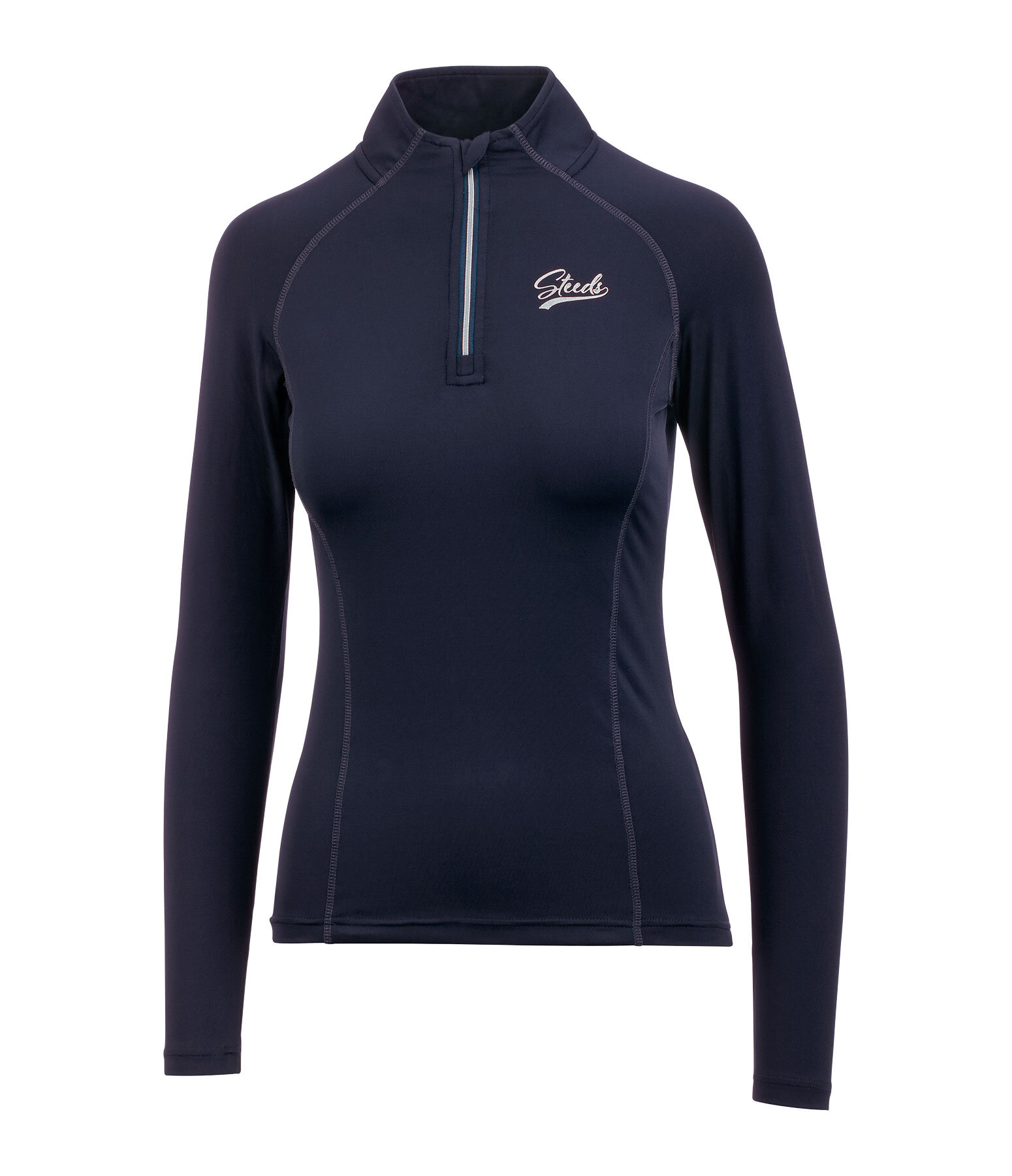 T-shirt technique zipp� � manches longues  Lea