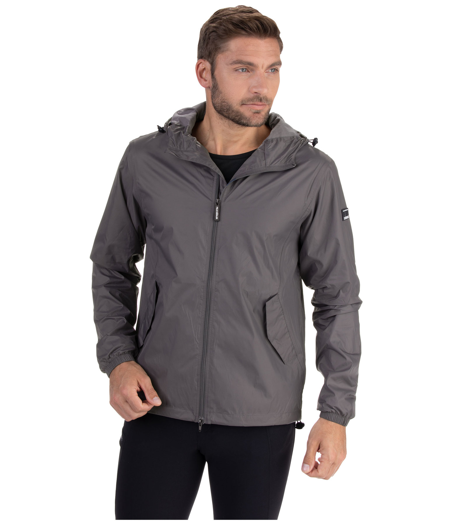 Combinaison De Pluie Homme Imperméable & Coupe-Vent | Veste à Capuche + Pantalon | Polyester, Léger & Portable
