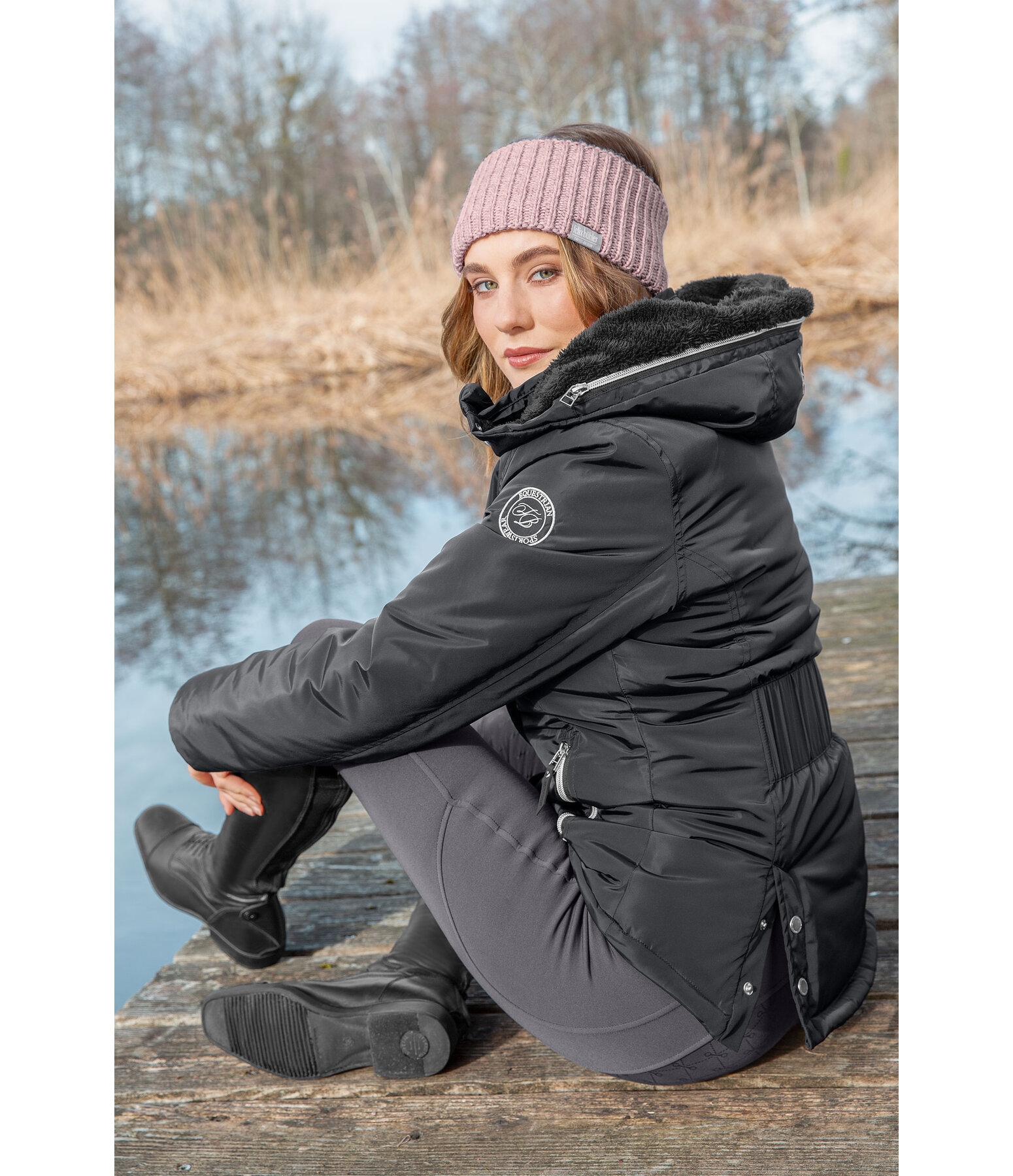 Veste d'�quitation � capuche  Lotta II