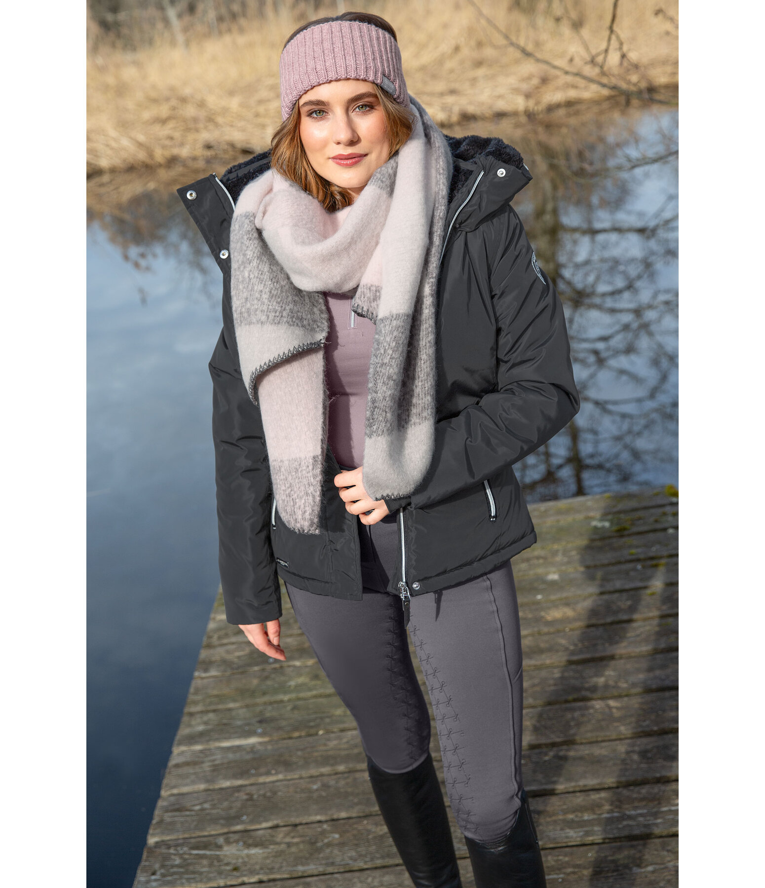 Veste d'�quitation � capuche  Lotta II