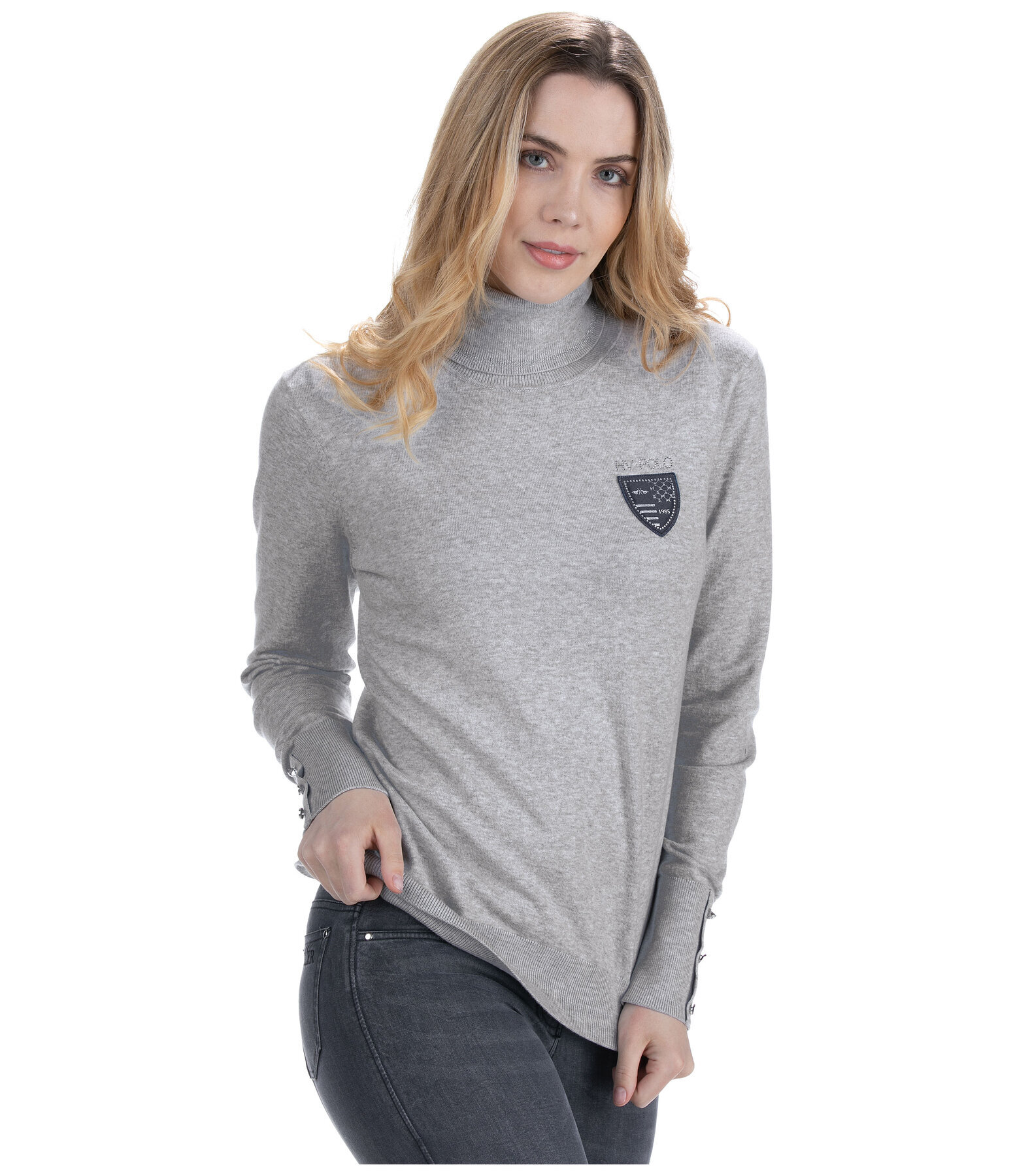 Pull-over à col roulé tricot  Mable